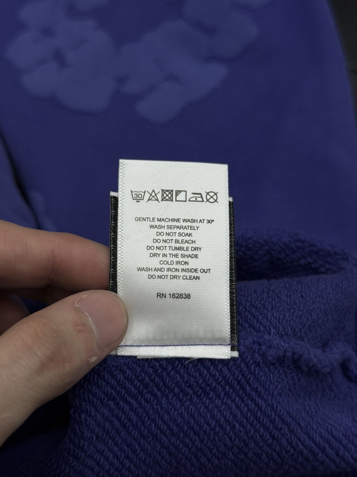 DENIM TEARS Denim Tears BLUE 2025 Cotton Wreath Hoodie XXL (NEW) Size US XXL / EU 58 / 5 - 10 Thumbnail