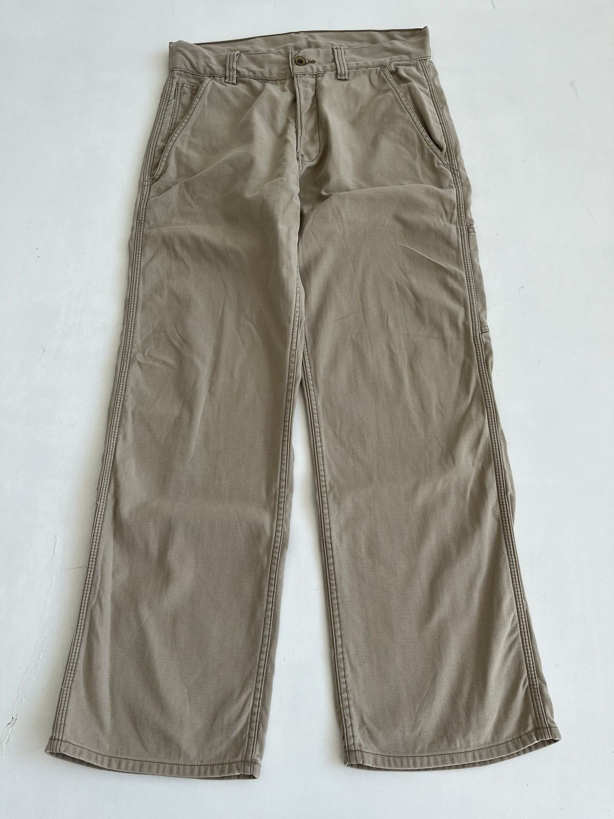 Levi's vintage Levi’s wide leg flare carpenter jeans avant garde Size US 32 / EU 48 - 2 Thumbnail