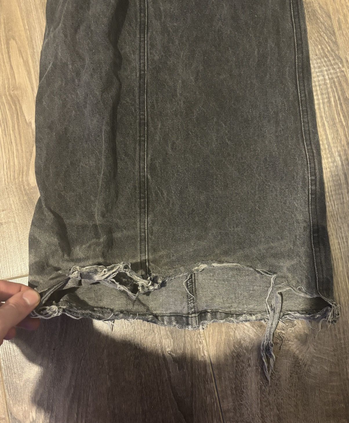 No Faith Studios Sun Faded Dune Baggy Denim - No Faith Studios Pants Size US 36 / EU 52 - 7 Thumbnail