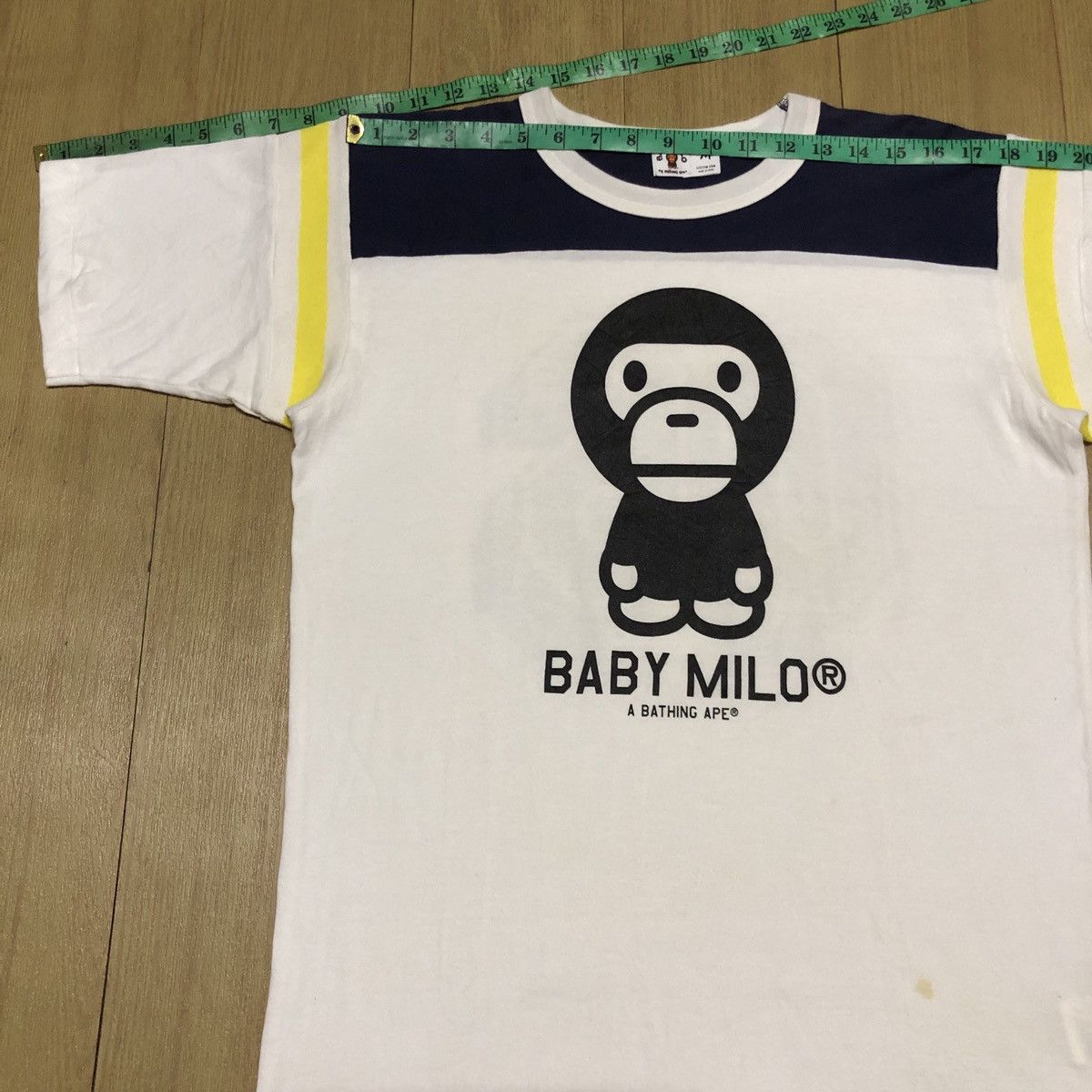 Bape OG 2005 Baby Milo Raglan T-shirts Size US M / EU 48-50 / 2 - 6 Thumbnail