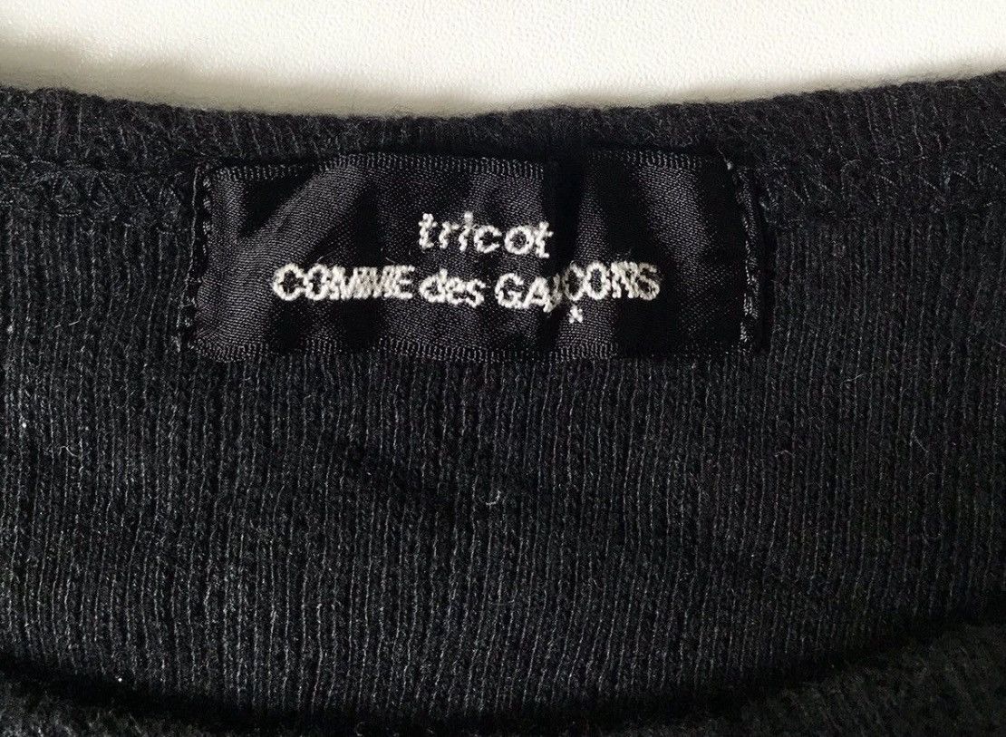 Comme des Garcons Tricot cdg AD 2005 asymmetric tshirt dress Size S / US 4 / IT 40 - 3 Thumbnail