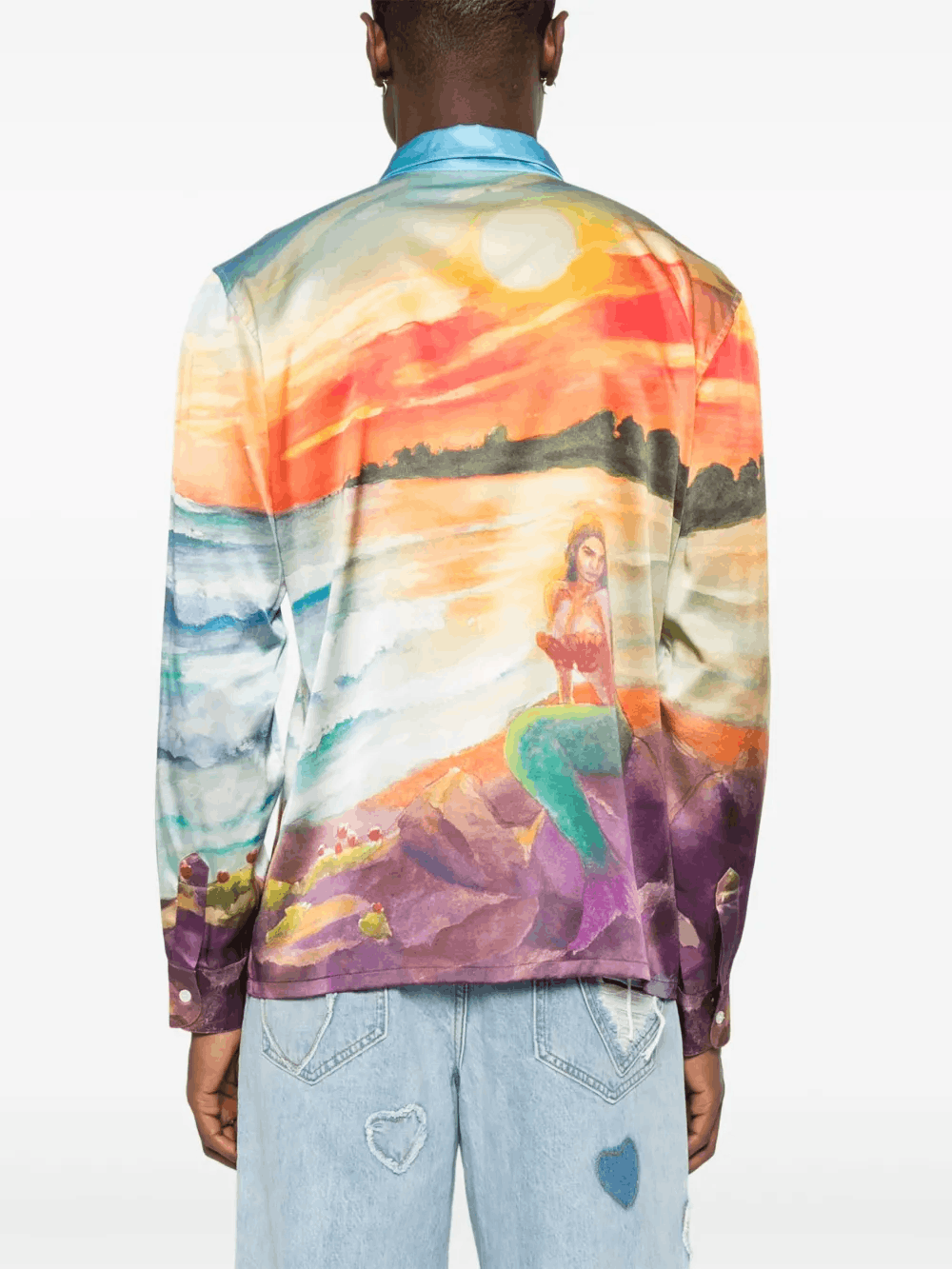 Other Abstract-Print Silk Shirt Size US M / EU 48-50 / 2 - 2 Thumbnail