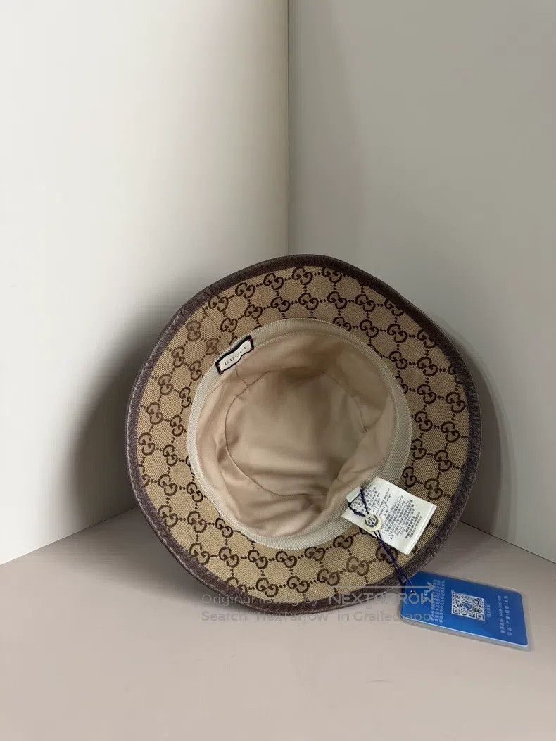 Gucci Gucci Size L Old flower fisherman's hat Size ONE SIZE - 3 Thumbnail
