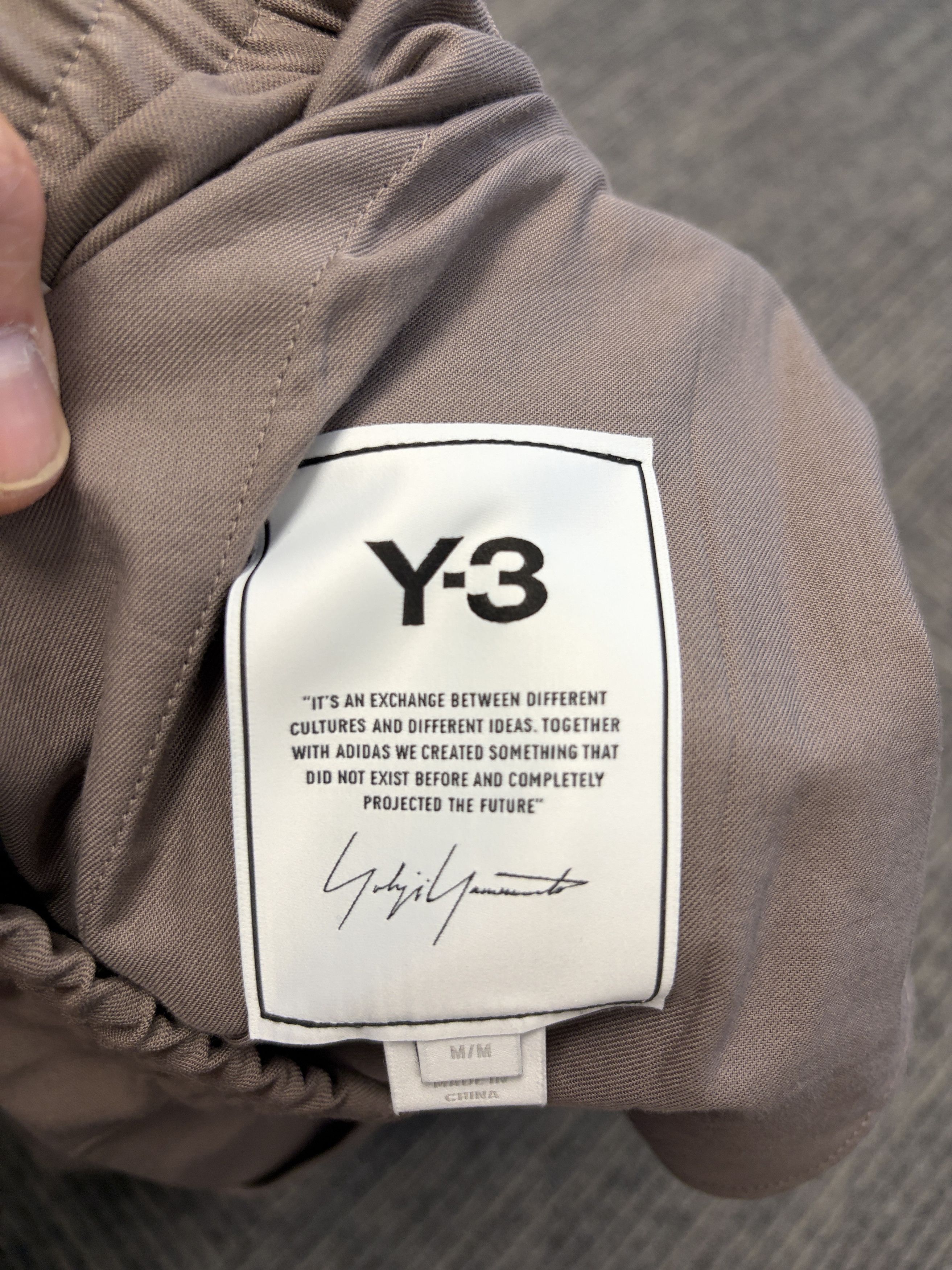 Y-3 y-3 pleated wool pants sz32 light brown Size US 32 / EU 48 - 3 Thumbnail