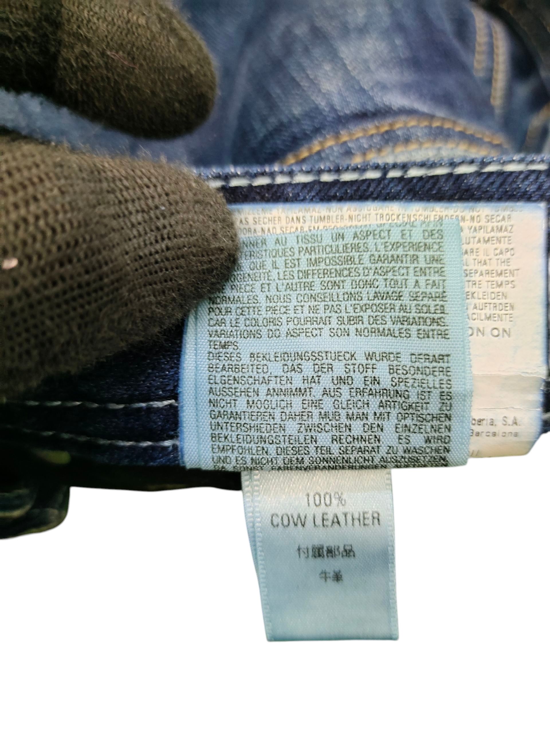 Diesel Vintage Y2k Diesel Heeven Clawmark Distress Faded Jeans Size US 29 - 15 Thumbnail