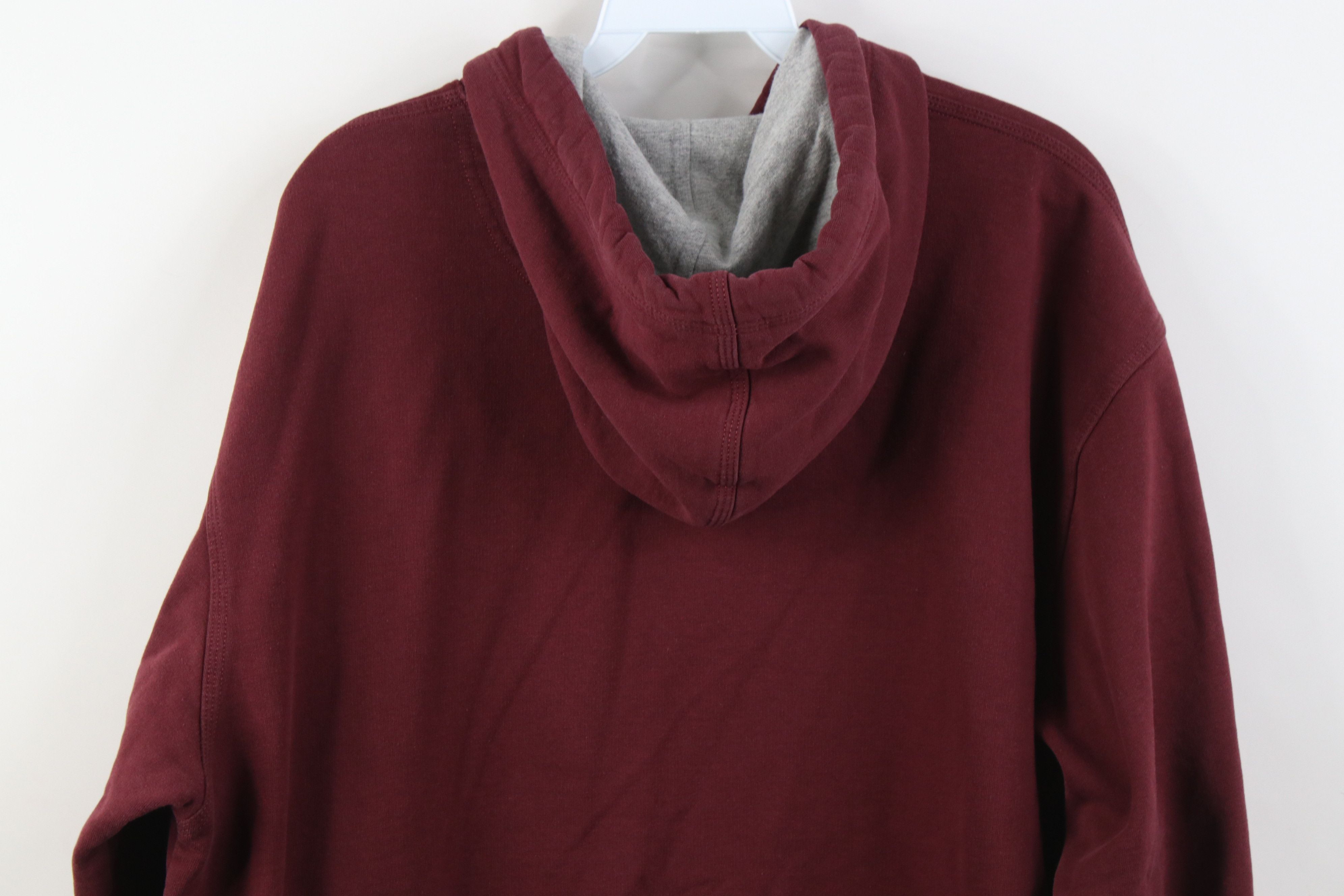 Champion Vintage Y2K Champion Faded Monochrome Hoodie Sweatshirt Red Size US L / EU 52-54 / 3 - 15 Thumbnail
