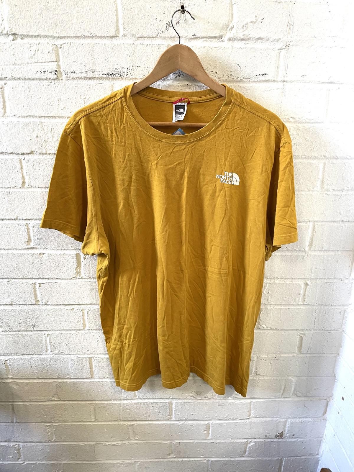 The North Face The North Face Men's Mustard Yellow Short Sleeve T-Shirt Size US M / EU 48-50 / 2 - 1 Thumbnail