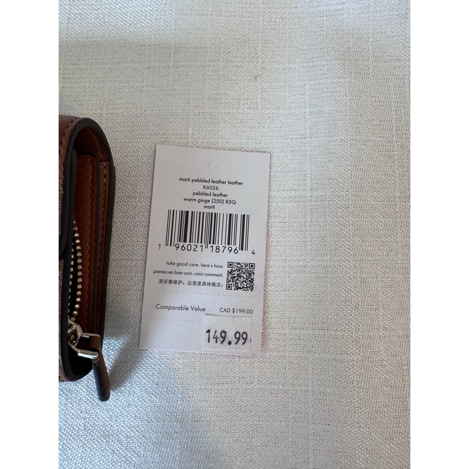 Kate Spade Kate Spade Marti Pebbled Leather Wallet, NWT Size ONE SIZE - 2 Thumbnail