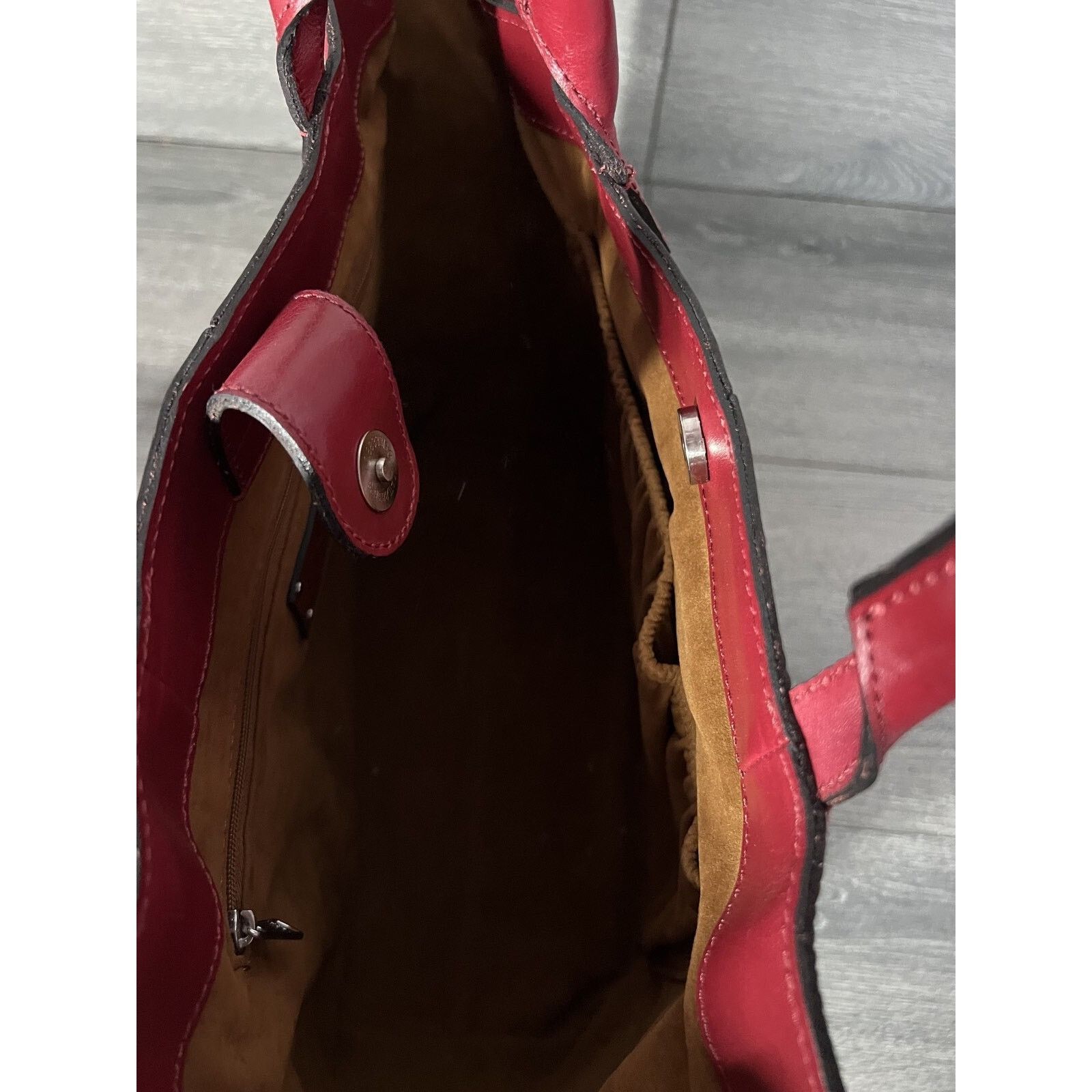 Patricia Nash Patricia Nash Convertible Tote Red Bag B000587 Size ONE SIZE - 8 Thumbnail