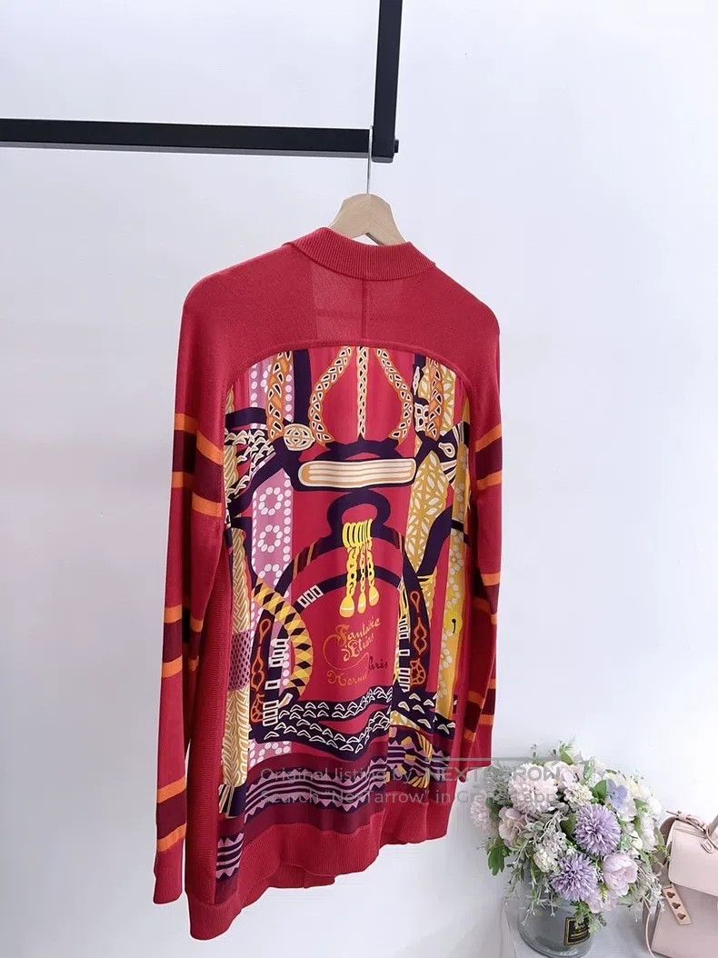 Hermes Hermes Long cardigan Size XS / US 0-2 / IT 36-38 - 3 Thumbnail