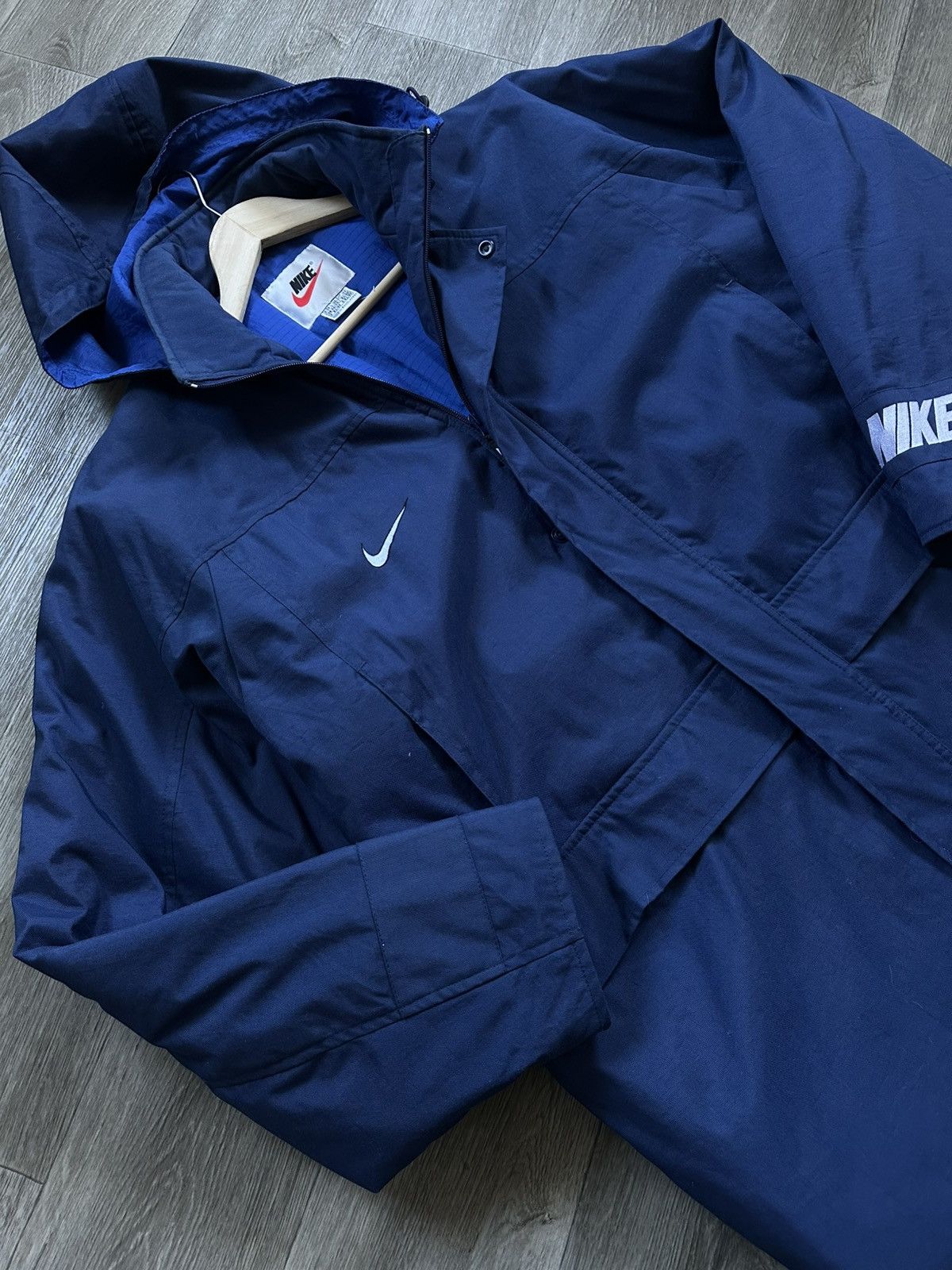 Nike × Vintage 🫧NIKE Vintage Parkas Jacket Men’s Size US L / EU 52-54 / 3 - 4 Thumbnail