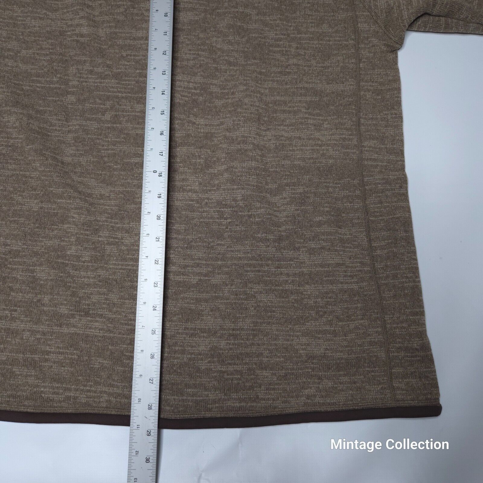 Patagonia PATAGONIA MENS BETTER SWEATER 1/4 ZIP BROWN PULLOVER Sz L Size US L / EU 52-54 / 3 - 10 Thumbnail
