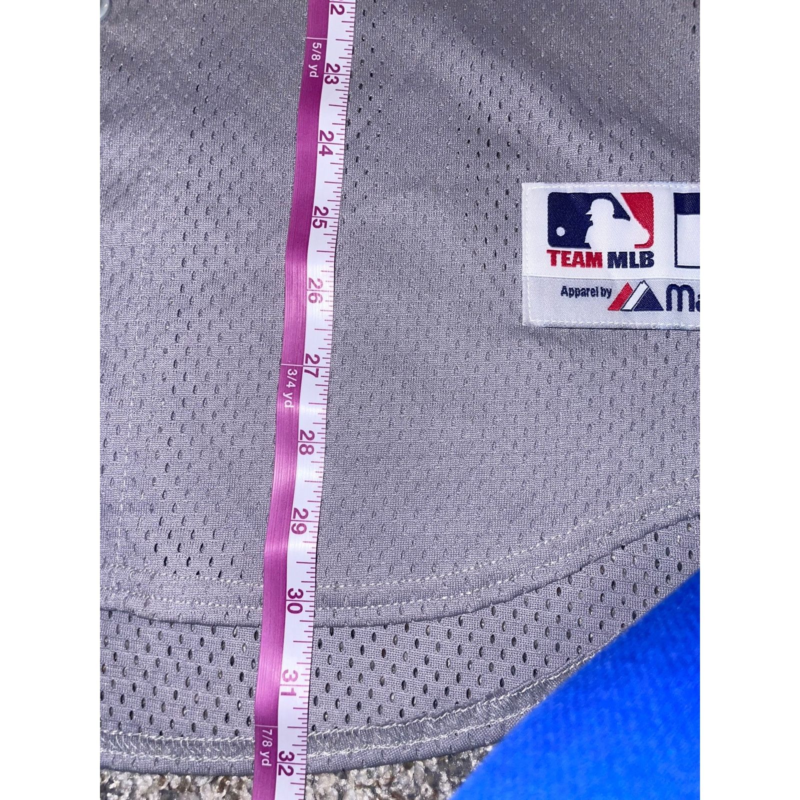 Majestic Vintage MLB Jersey Rusty Machine #7 Baseball Active M Medium Size US M / EU 48-50 / 2 - 10 Thumbnail