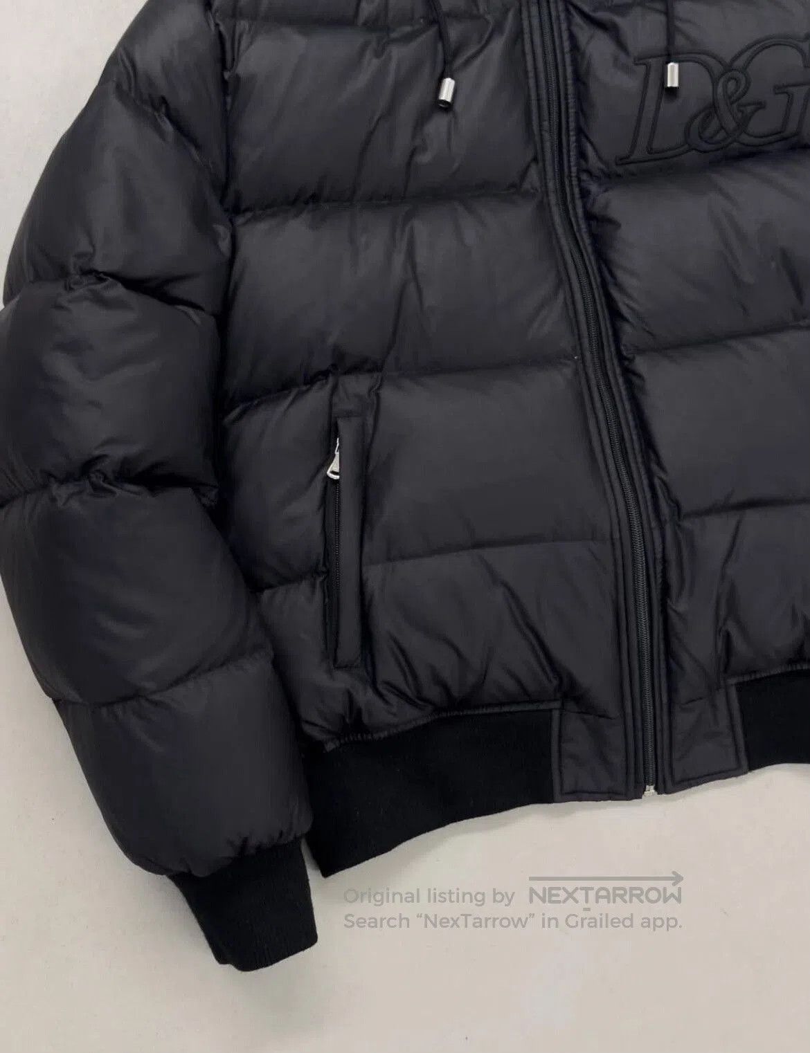 Dolce & Gabbana Dolce & Gabbana Embroidered Down Jacket. Size US L / EU 52-54 / 3 - 3 Thumbnail