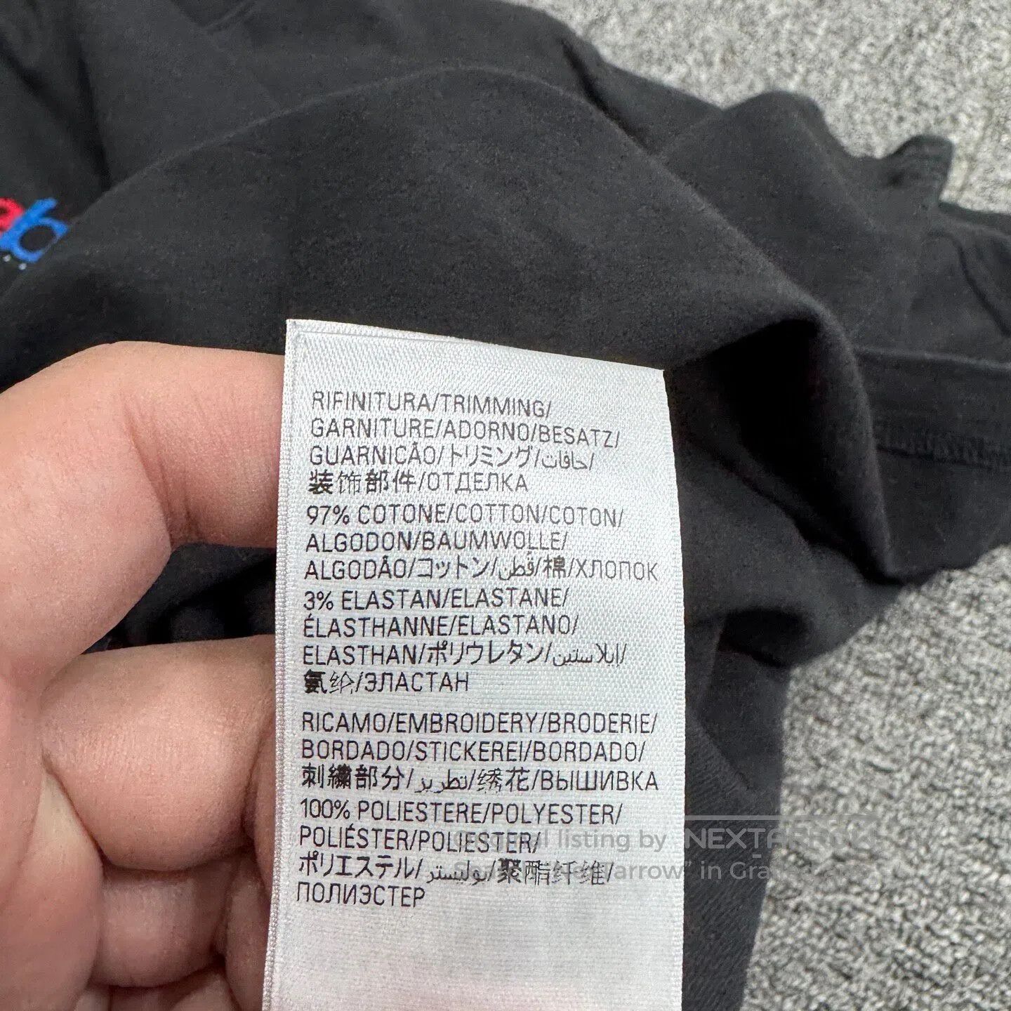 Balenciaga Balenciaga Co-branded embroidered letter short-sleeve shir Size US S / EU 44-46 / 1 - 5 Thumbnail