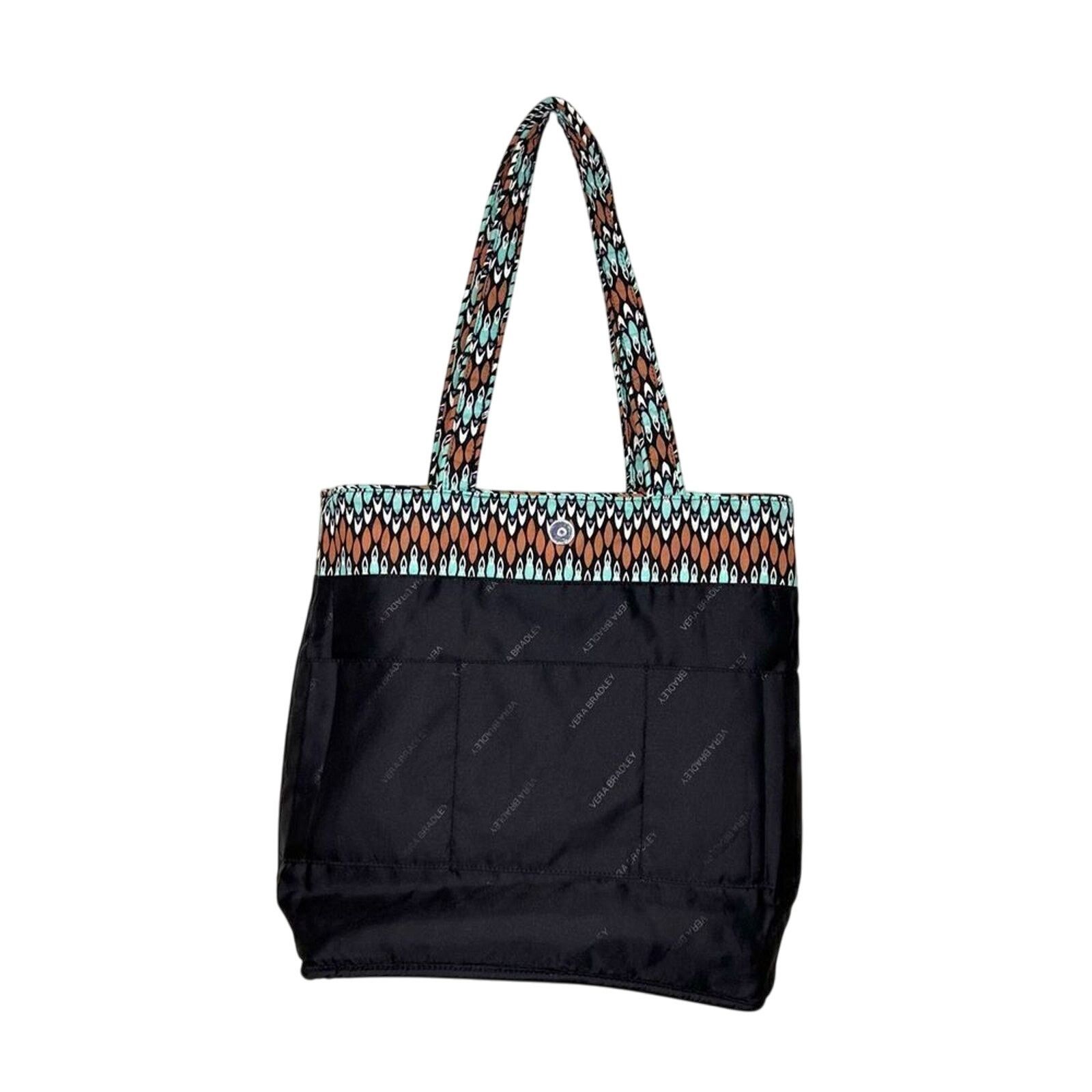 Vera Bradley Vera Bradley Quilted "Sierra Stream" Medium Vera Tote Bag Size ONE SIZE - 3 Thumbnail
