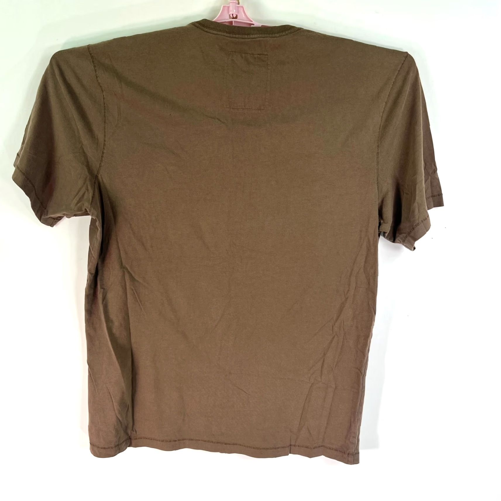 Vintage American Rag Graphic Print T-Shirt Adult Large Brown Short Sleeve Crew Neck Classic Mens Size US L / EU 52-54 / 3 - 3 Thumbnail
