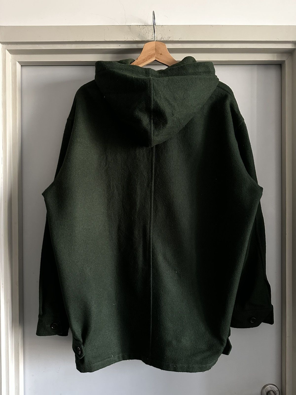 Comme des Garcons Homme AW1989 Comme des Garçons Wool Hooded Jacket Size US M / EU 48-50 / 2 - 3 Thumbnail