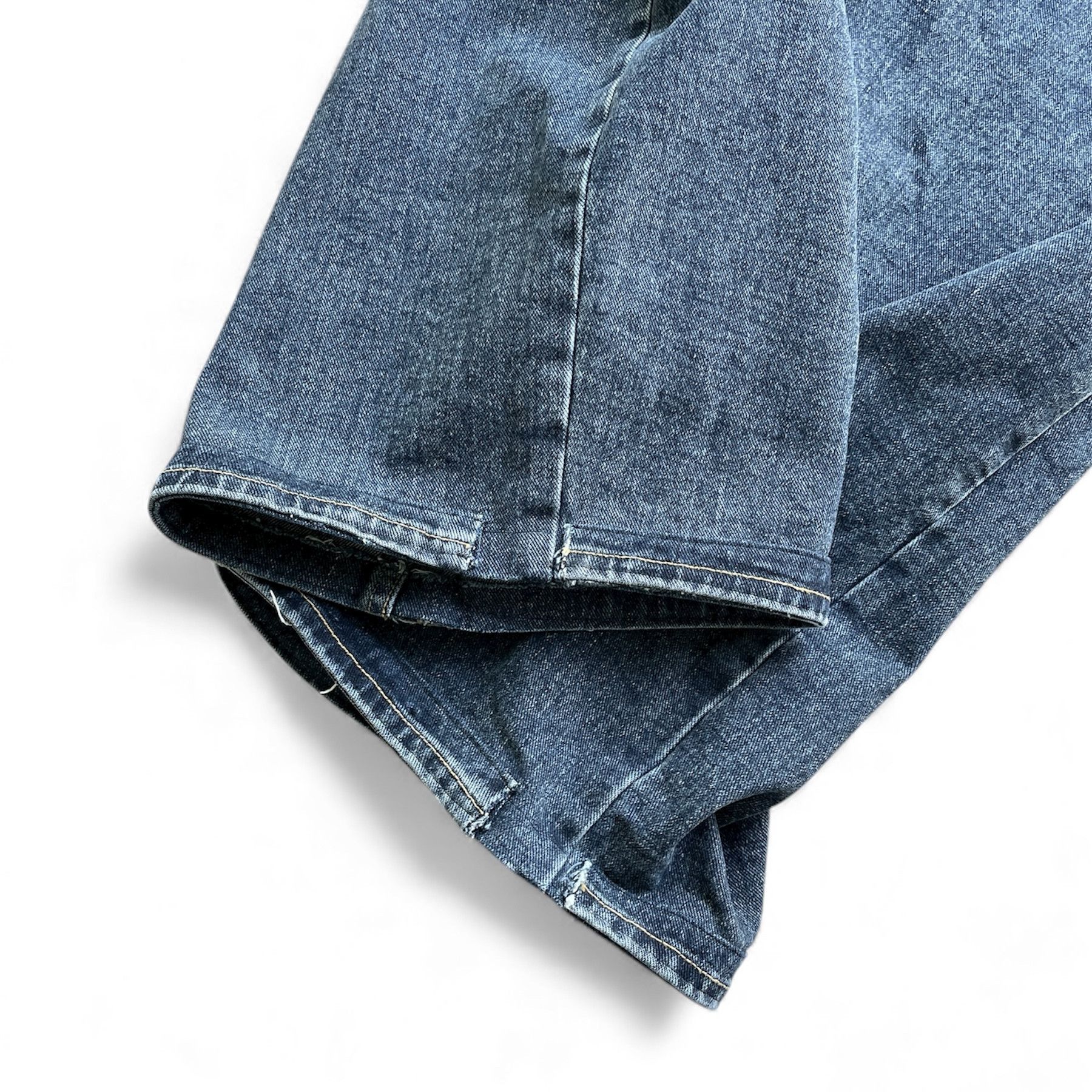 Japanese Brand Baggy skater hiphop washed denim jeans Size US 34 / EU 50 - 7 Thumbnail