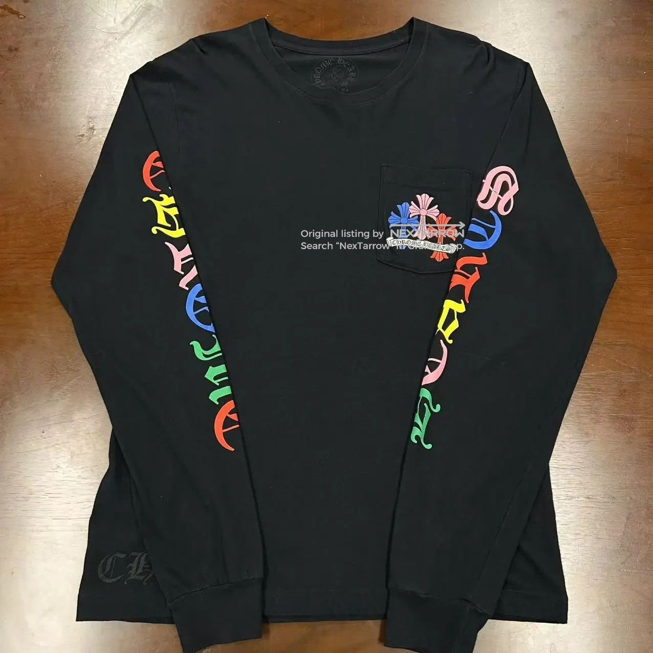 Chrome Hearts Chrome Hearts Multi Color Horseshoe Long Sleeve