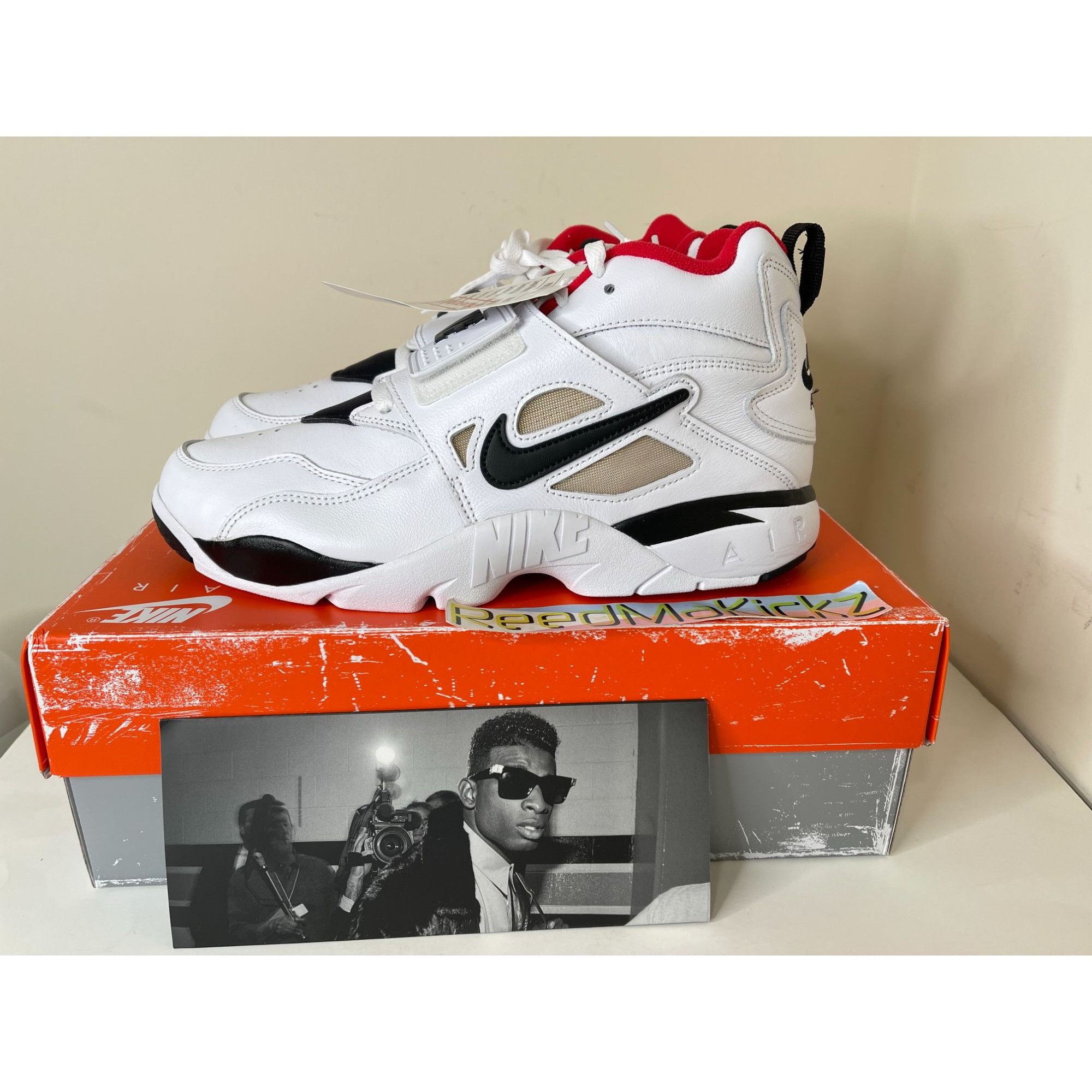 Nike Nike Air Diamond Turf Proto '92 White Black Mens 10us Size US 10 / EU 43 - 1 Thumbnail