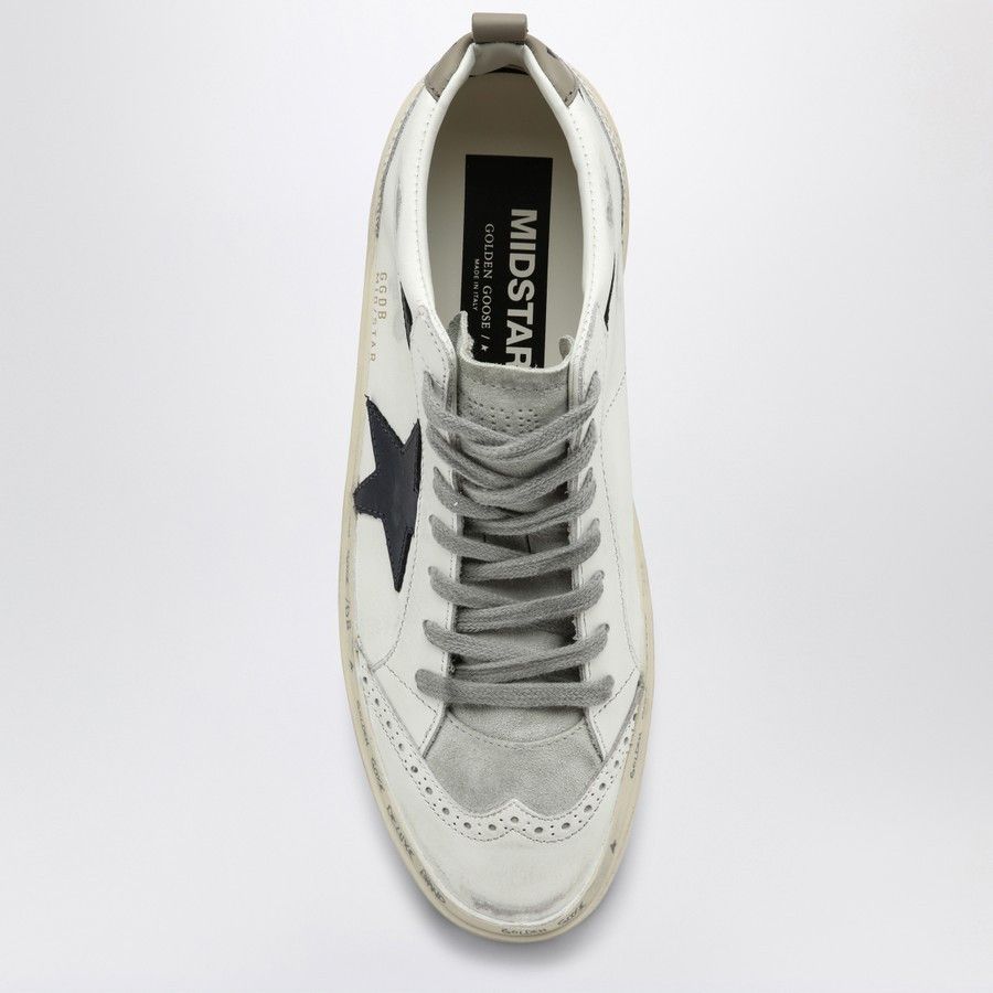 Golden Goose o1d2blof0824 Mid Star Trainer in White Size US 9 / IT 39 - 3 Thumbnail