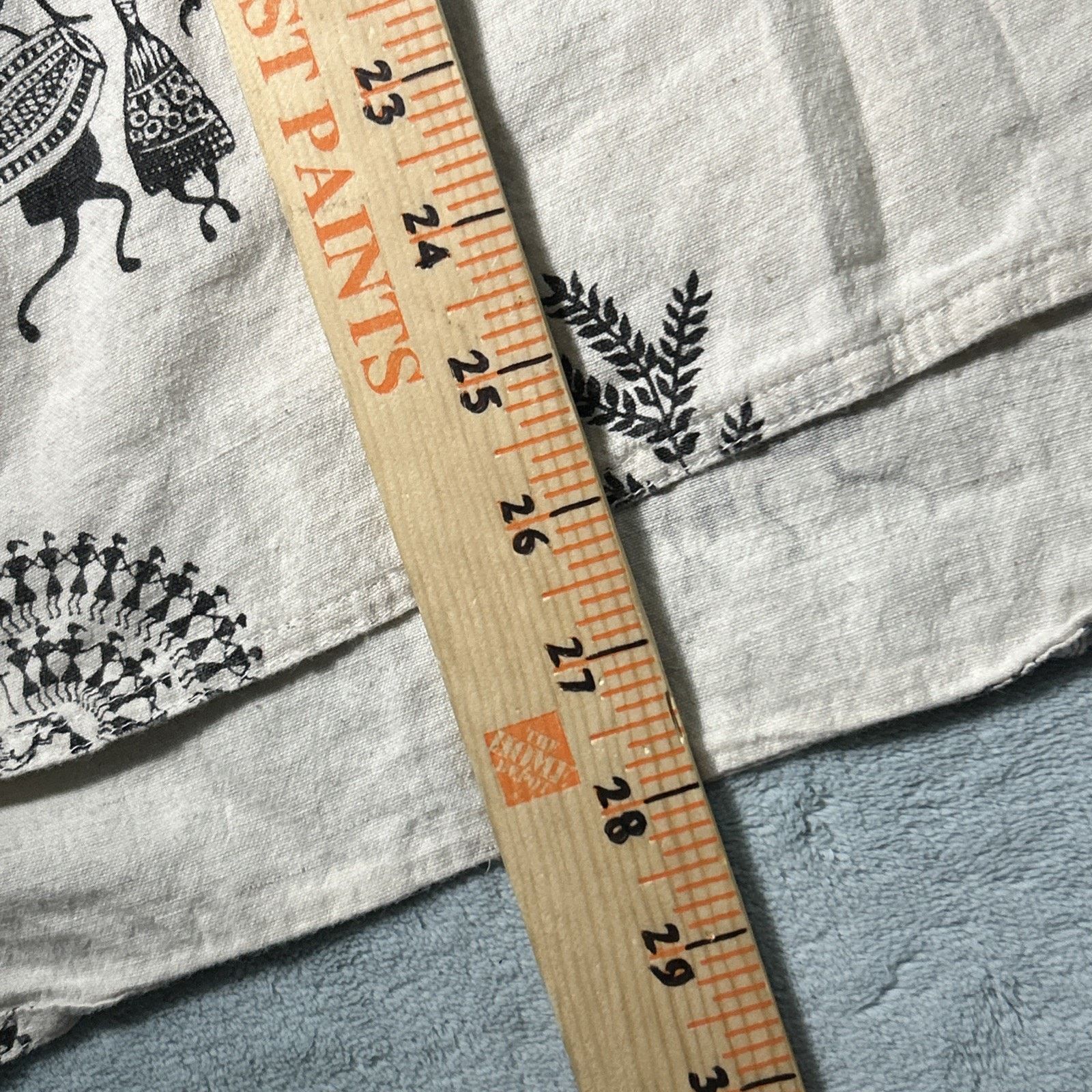 Fabiana Filippi VTG Linen Blend Aztec Native Tunic Large Caveman Wall Art Size L / US 10 / IT 46 - 11 Thumbnail