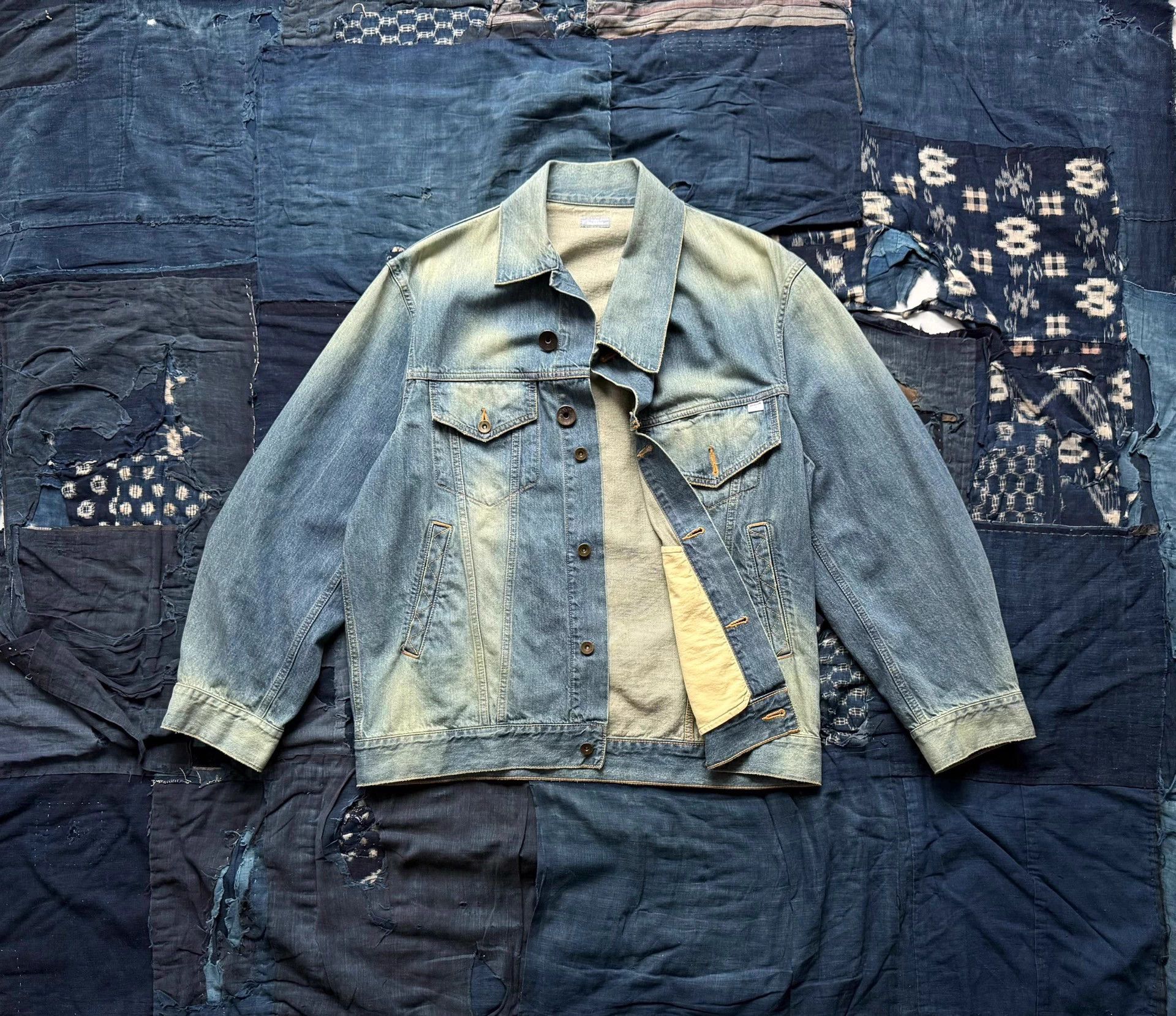 Other Kolor Beacon 23ss Irregular Denim Jacket 2 Size M / US 6-8 / IT 42-44 - 2 Thumbnail