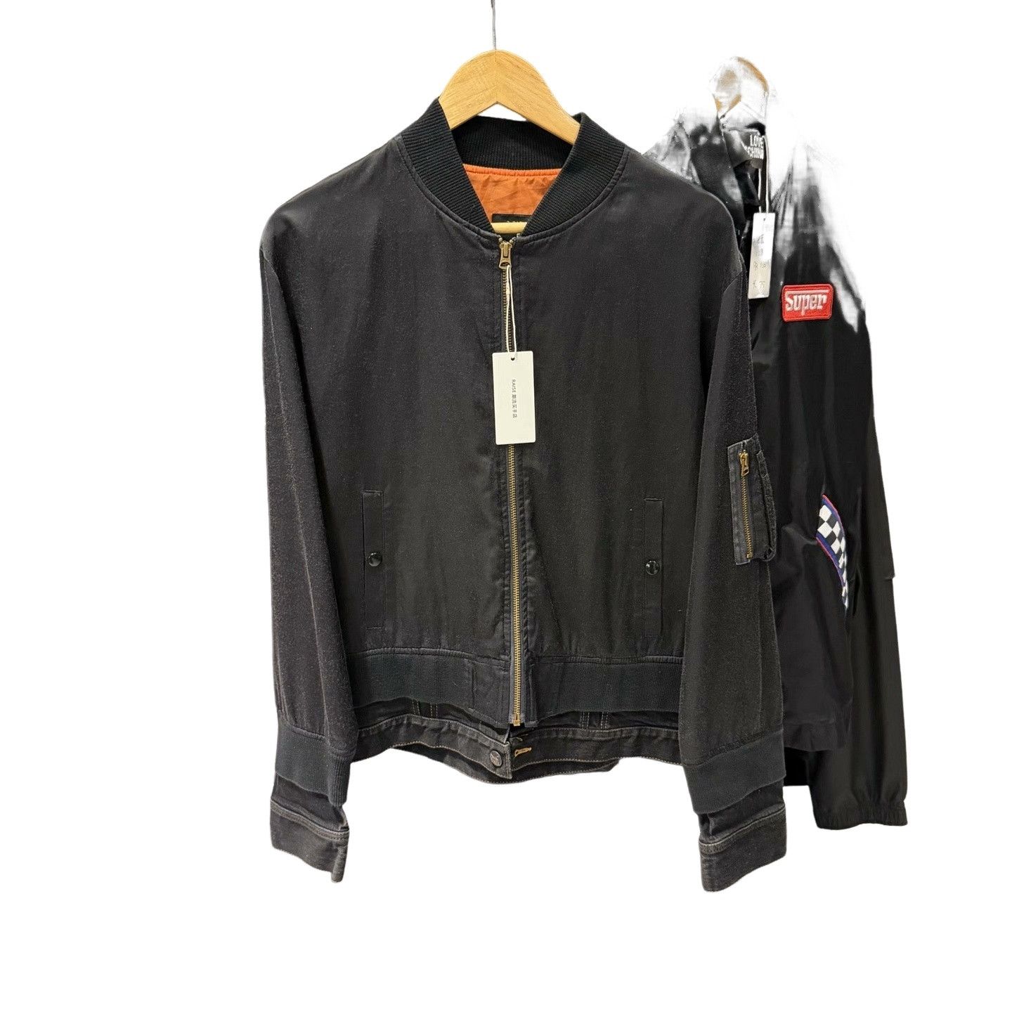3.PARADIS × roarguns Roarguns x 3.PARADIS Rhinestone Bomber Jacket Size L Size US L / EU 52-54 / 3 - 1 Thumbnail