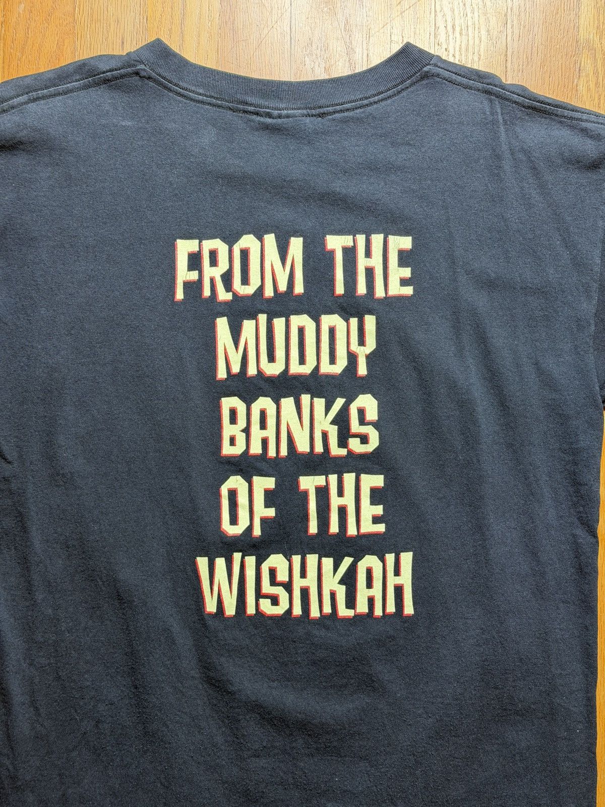 Vintage Vtg 1996 Nirvana Tee Muddy Banks Of The Wishkah Double Sided Size US L / EU 52-54 / 3 - 4 Thumbnail