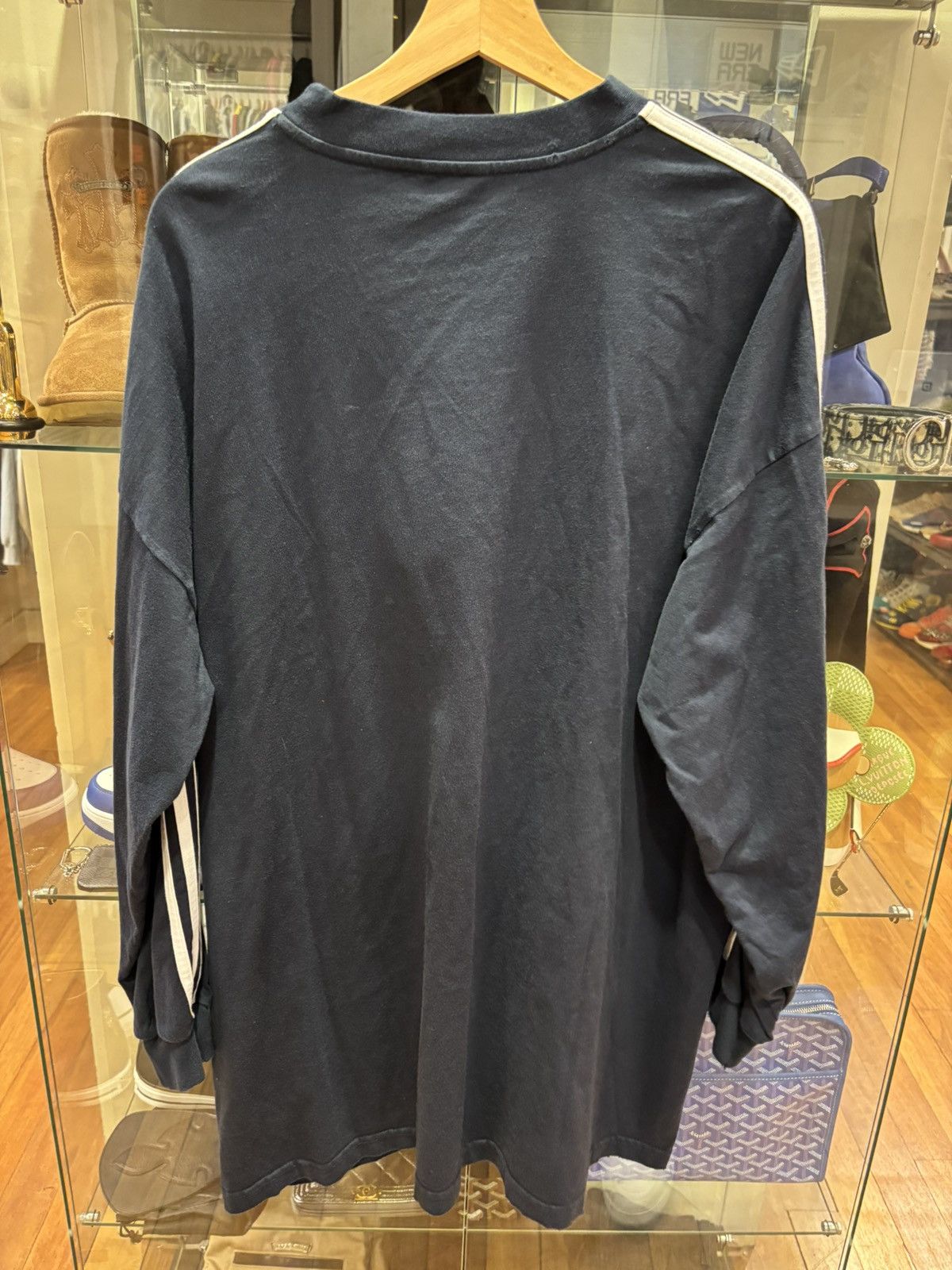 Adidas × Balenciaga Adidas X Balenciaga Three Stripe LS Shirt Size US S / EU 44-46 / 1 - 2 Thumbnail