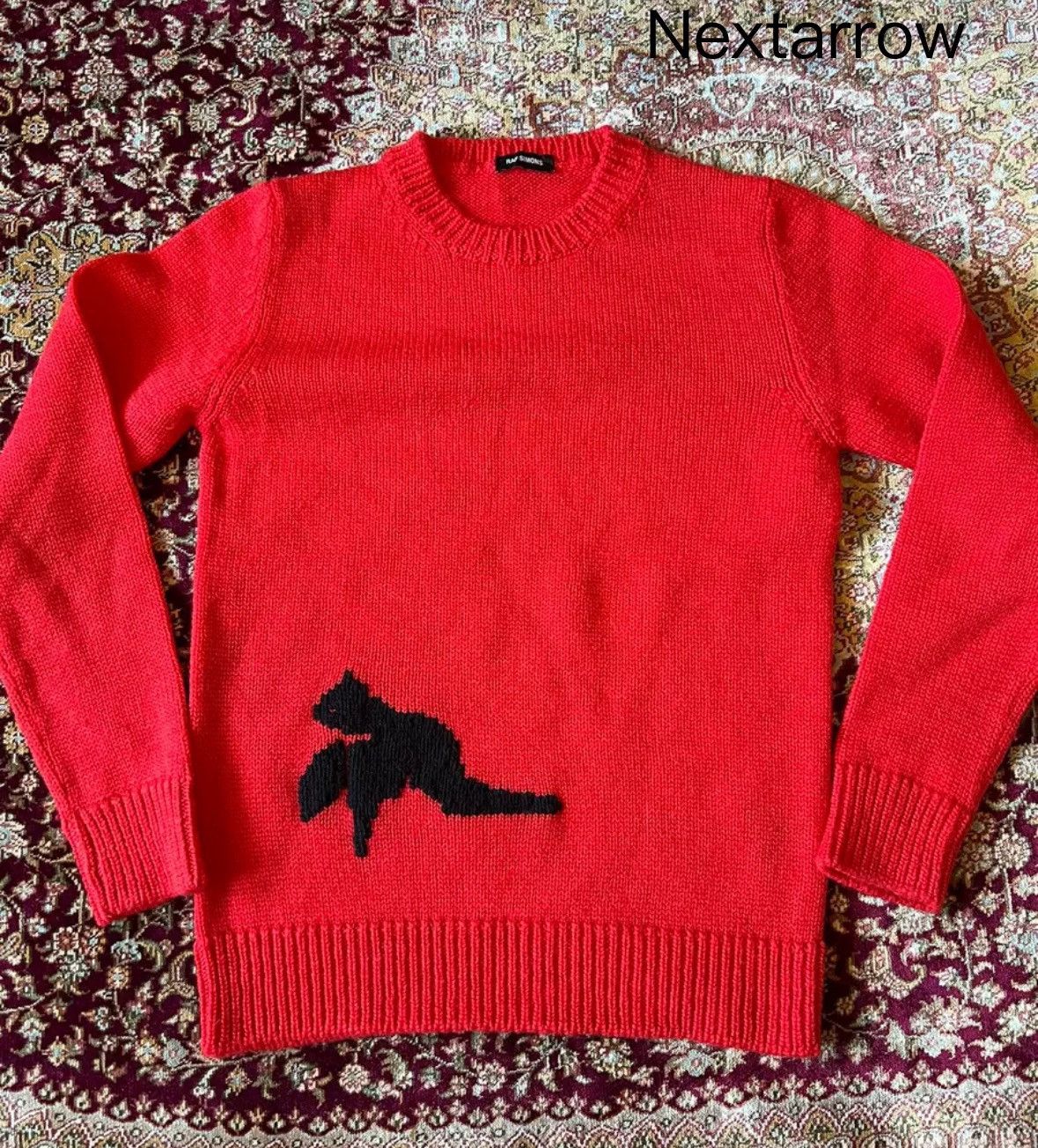Raf Simons Raf Simons Intarsia Sweater FW15 Size US L / EU 52-54 / 3 - 1 Thumbnail
