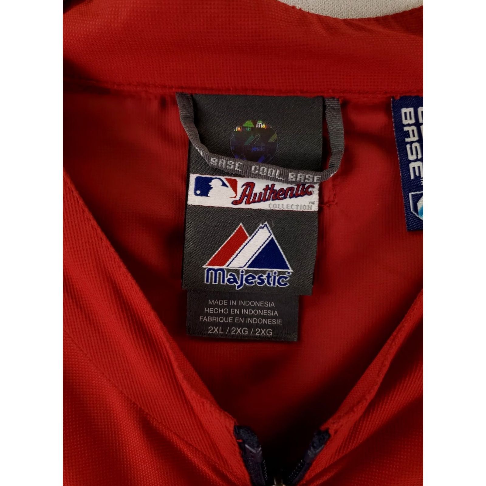 Vintage Majestic Windbreaker Pullover Jacket Boston Red Sox Mens 2XL Red 2XL Majestic Windbreaker Pullover Jacket Boston Red Sox Mens 2XL Size US XXL / EU 58 / 5 - 4 Thumbnail