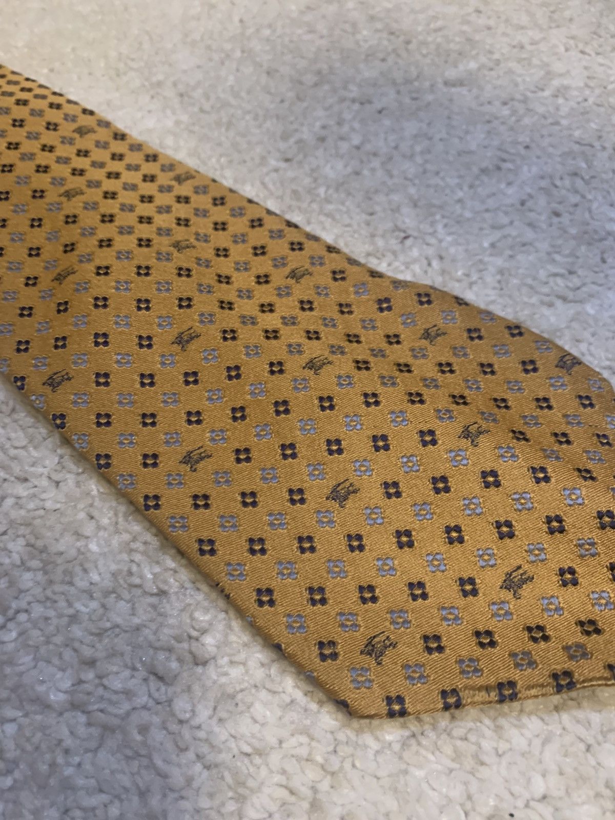 Burberry Vintage Burberry Equestrian Knight Tie Size ONE SIZE - 2 Thumbnail
