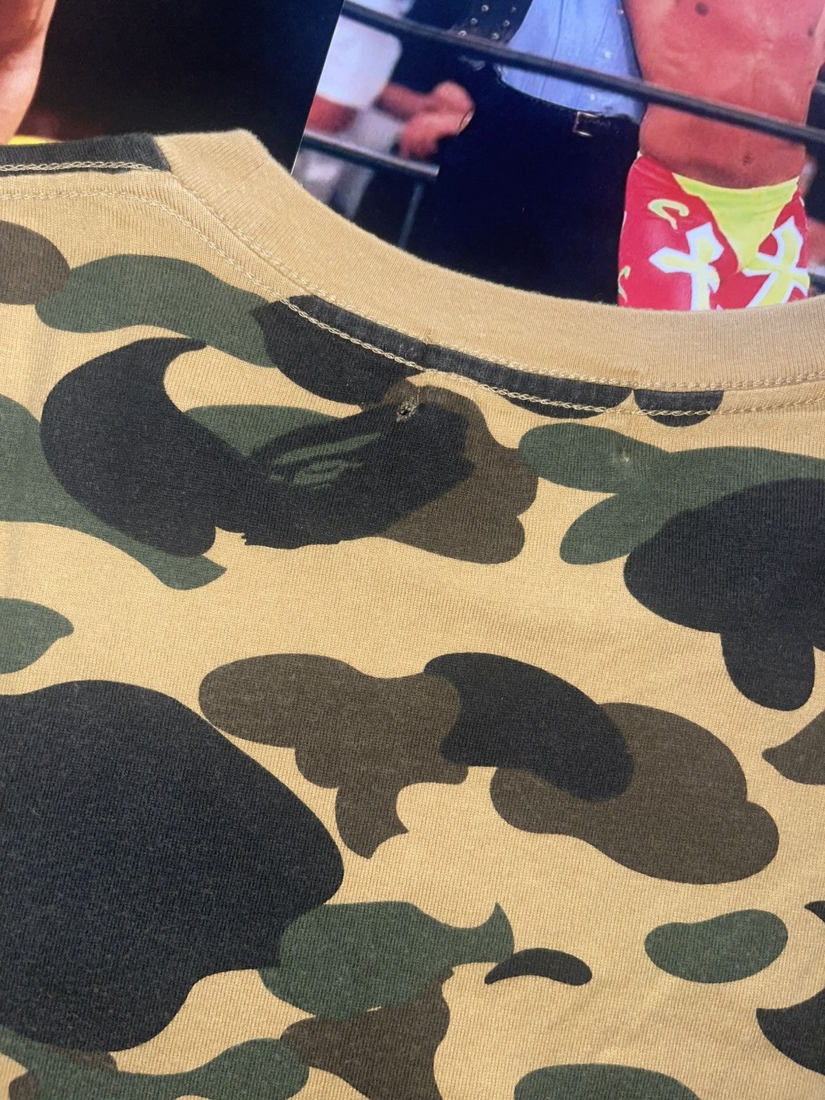 Bape Bape 1st Camo Shark Tee Yellow (M) Size US M / EU 48-50 / 2 - 5 Thumbnail