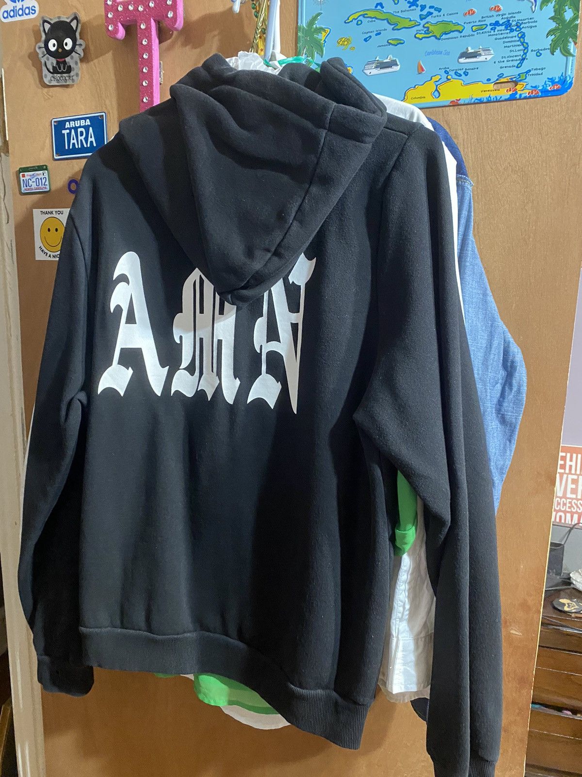 Any Means Necessary AMN STAR BLACK HOODIE Size US M / EU 48-50 / 2 - 2 Thumbnail