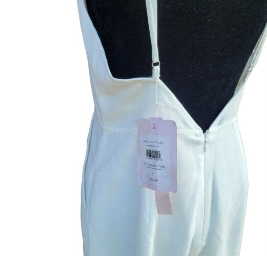 AVEC LES FILLES Avec Les Filles Womens Zippered Cropped Low. Size 4. NWT Size 27" / US 4 / IT 40 - 8 Thumbnail