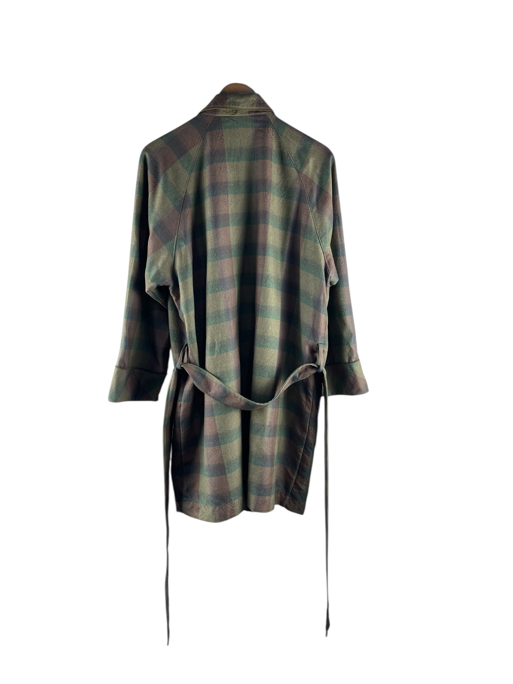 Givenchy Vintage Monsieur Givenchy Flannel Robe Size L / US 10 / IT 46 - 2 Thumbnail