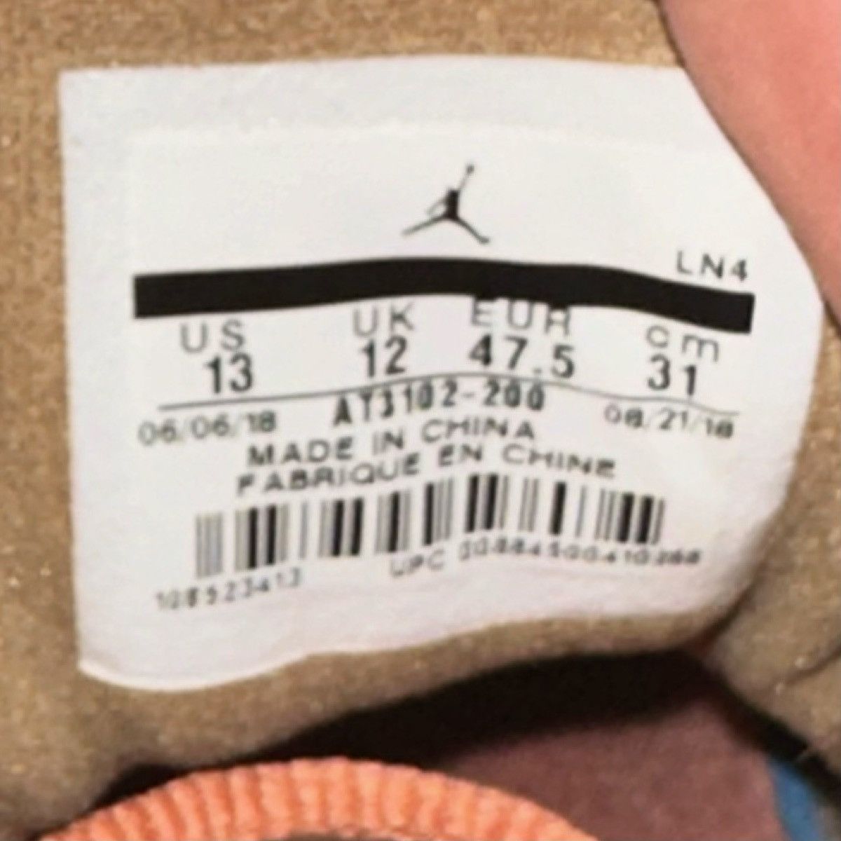 Jordan Brand × Nike Size 13 - CLOT x Air Jordan 13 Retro NRG Low Terracotta Size US 13 / EU 46 - 6 Thumbnail
