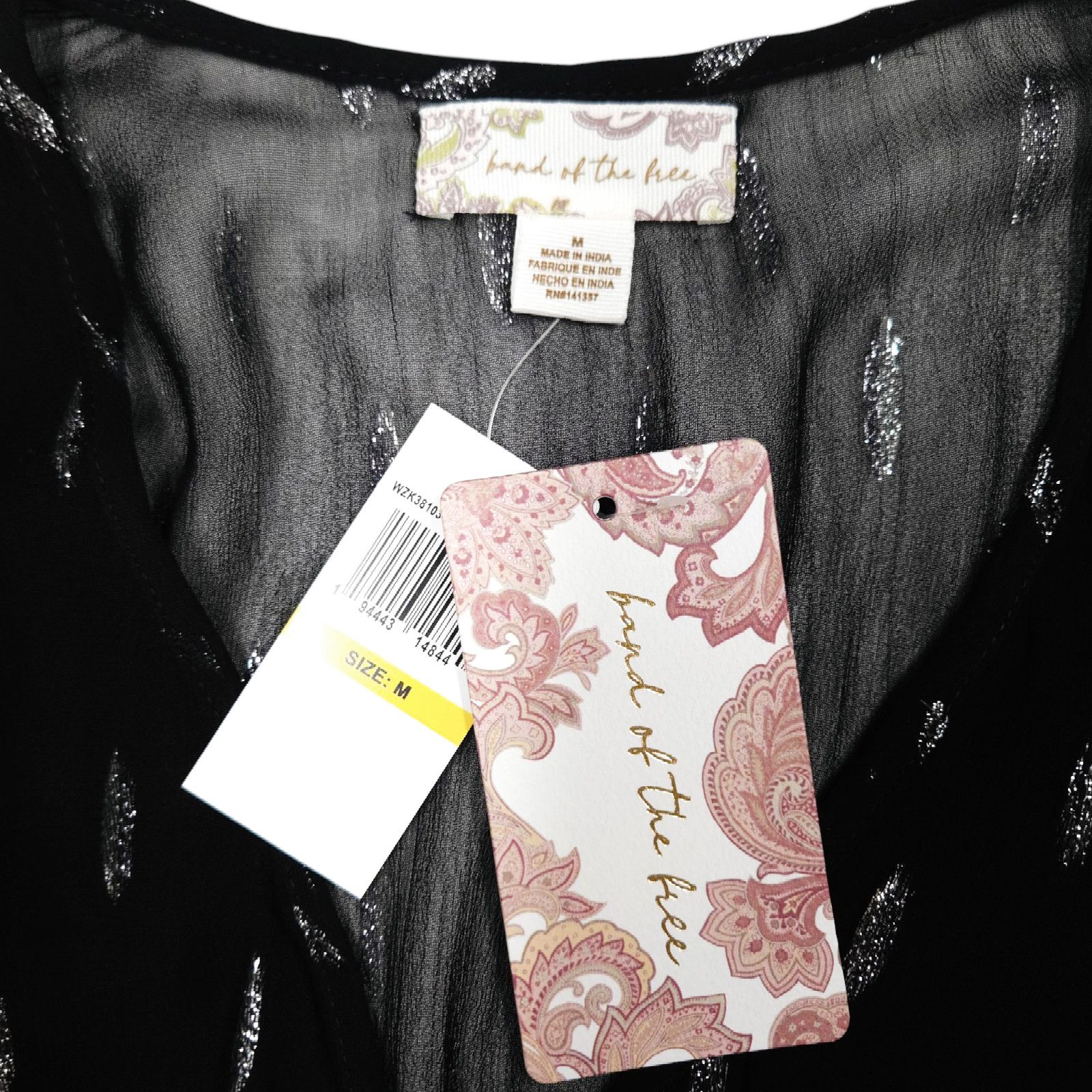 Other NWT B.O.G. Band of the Free Evette Shimmer Mini Dress Sz. M Size M / US 6-8 / IT 42-44 - 8 Thumbnail
