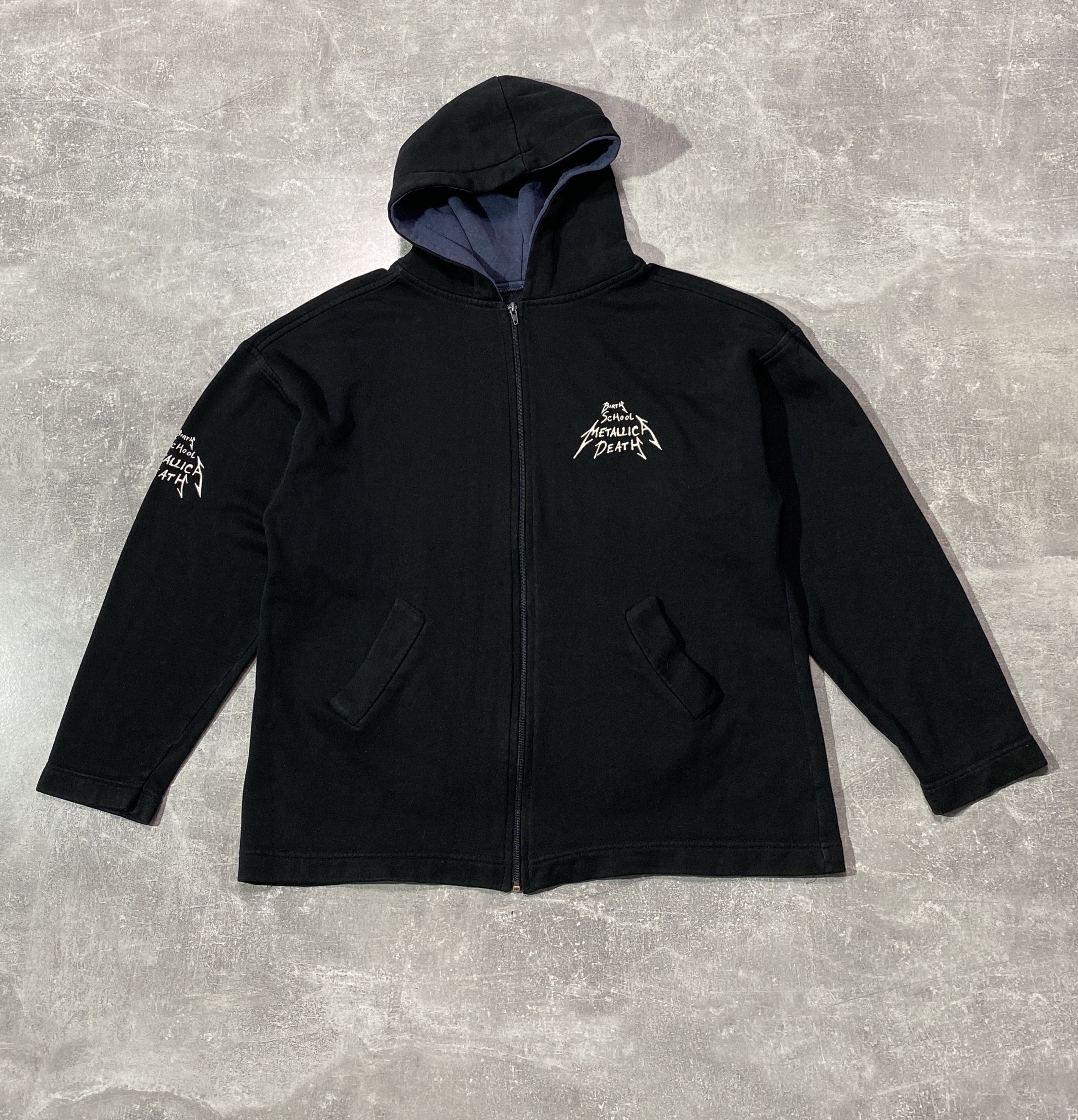 Metallica 90s Metallica Ride The Lightning Hoodie Birth School Death Size US M / EU 48-50 / 2 - 3 Thumbnail