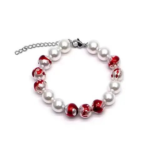 Designer × Vintage Retro bloodthirsty pearl bracelet Size ONE SIZE - 3 Thumbnail