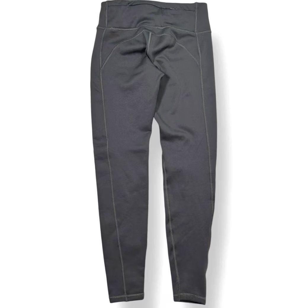 Athleta Athleta Polartech Thermal Athletic Leggings Pockets Womens XS Gray Size 26" / US 2 / IT 38 - 2 Thumbnail