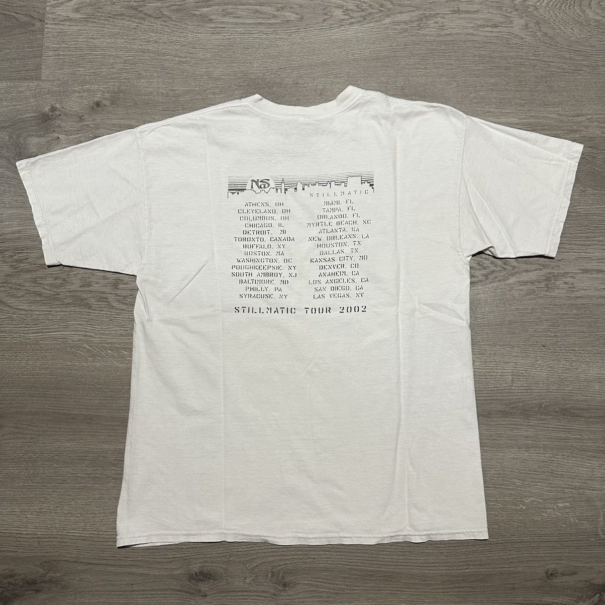 Rap Tees 2002 nas stillmatic tour hip hop rap album promo Size US XL / EU 56 / 4 - 3 Thumbnail