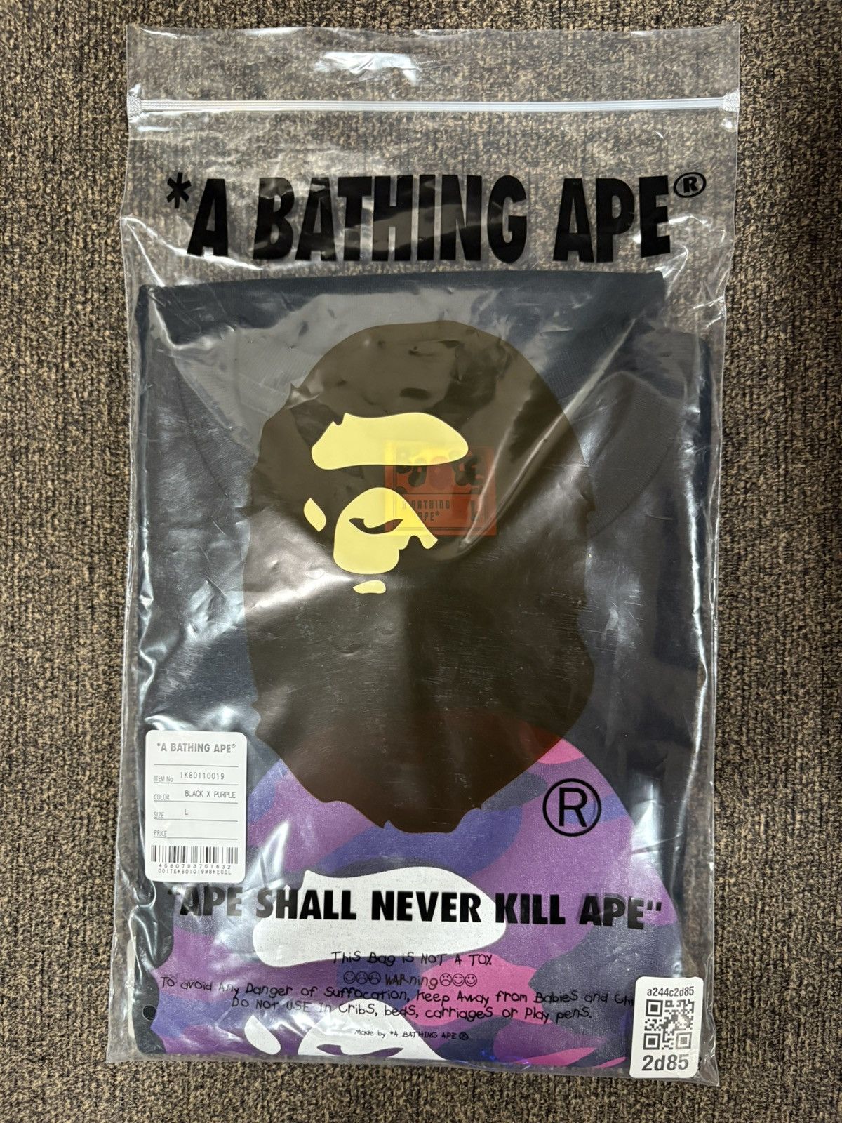 Bape bape color camo tee Size US L / EU 52-54 / 3 - 1 Thumbnail