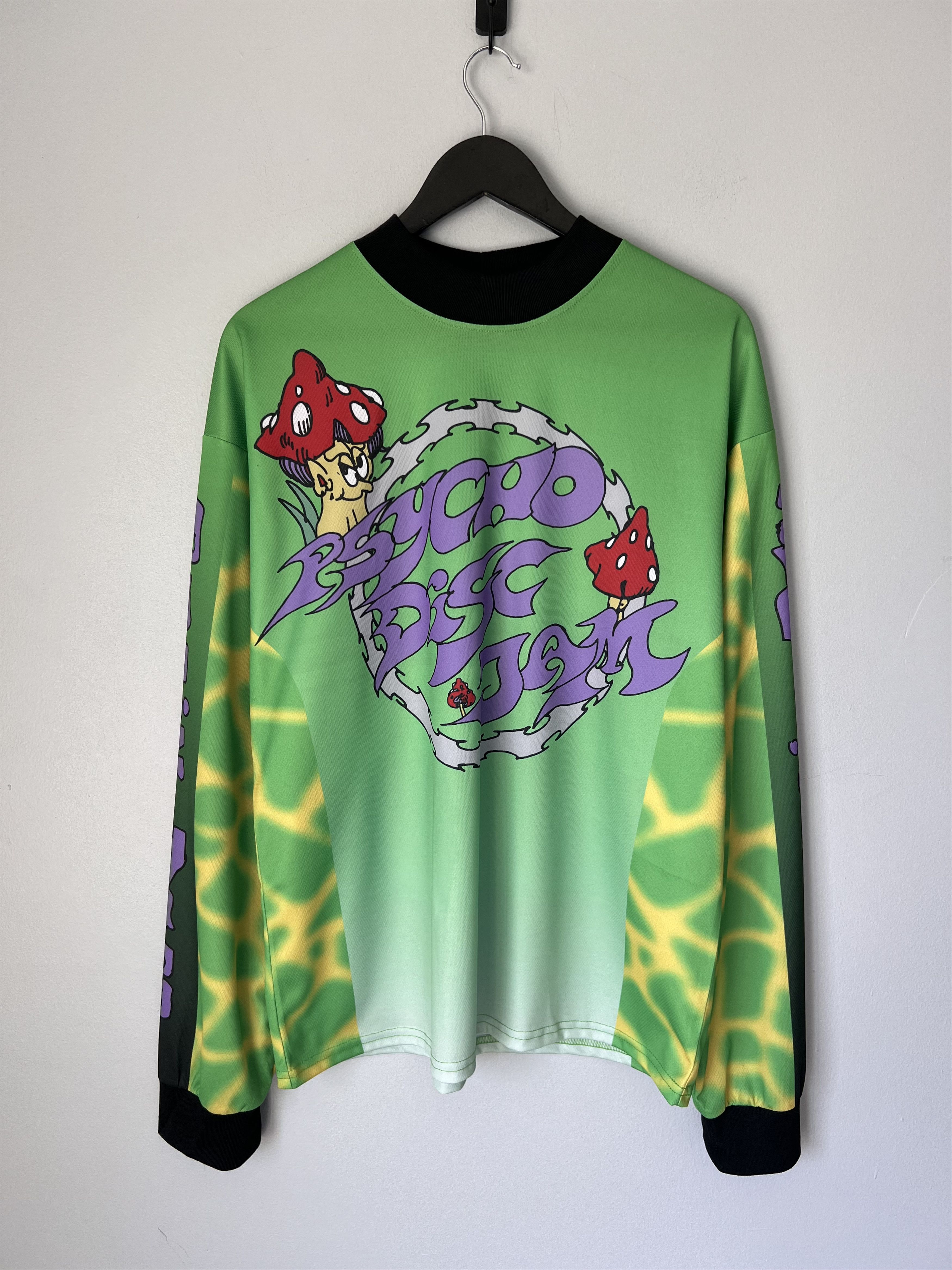Brain Dead Brain Dead Mountain Dew Psycho Disc Jam Jersey in Green Size US L / EU 52-54 / 3 - 1 Thumbnail