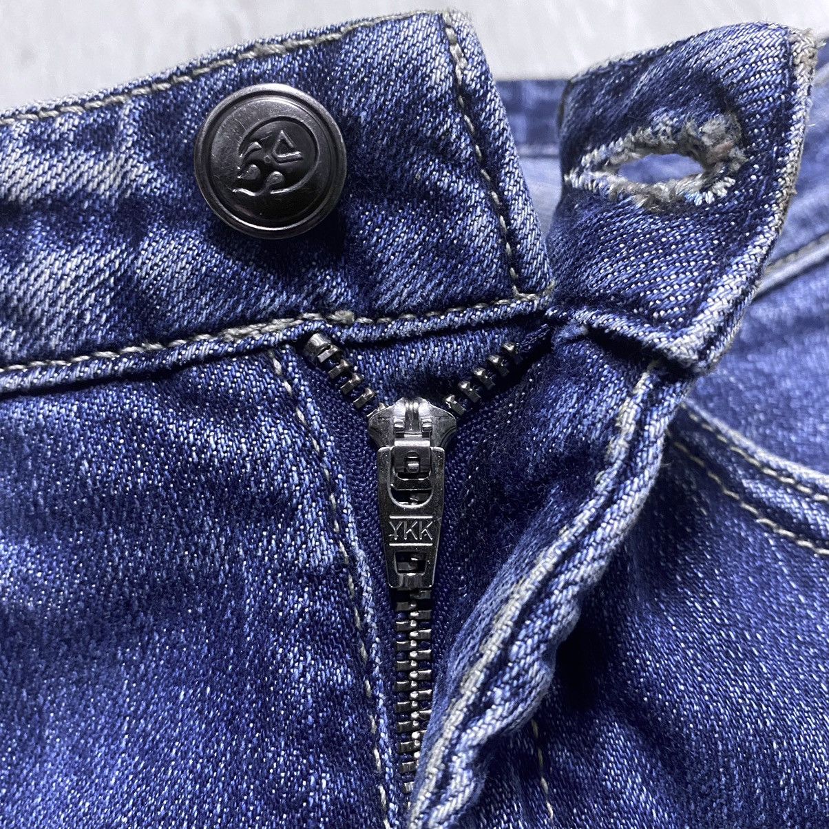 Acne Studios Vtg Acne Action Jeans Hep Pure Stonewash Fringed Denim AAJ Size 27" / US 4 / IT 40 - 14 Thumbnail