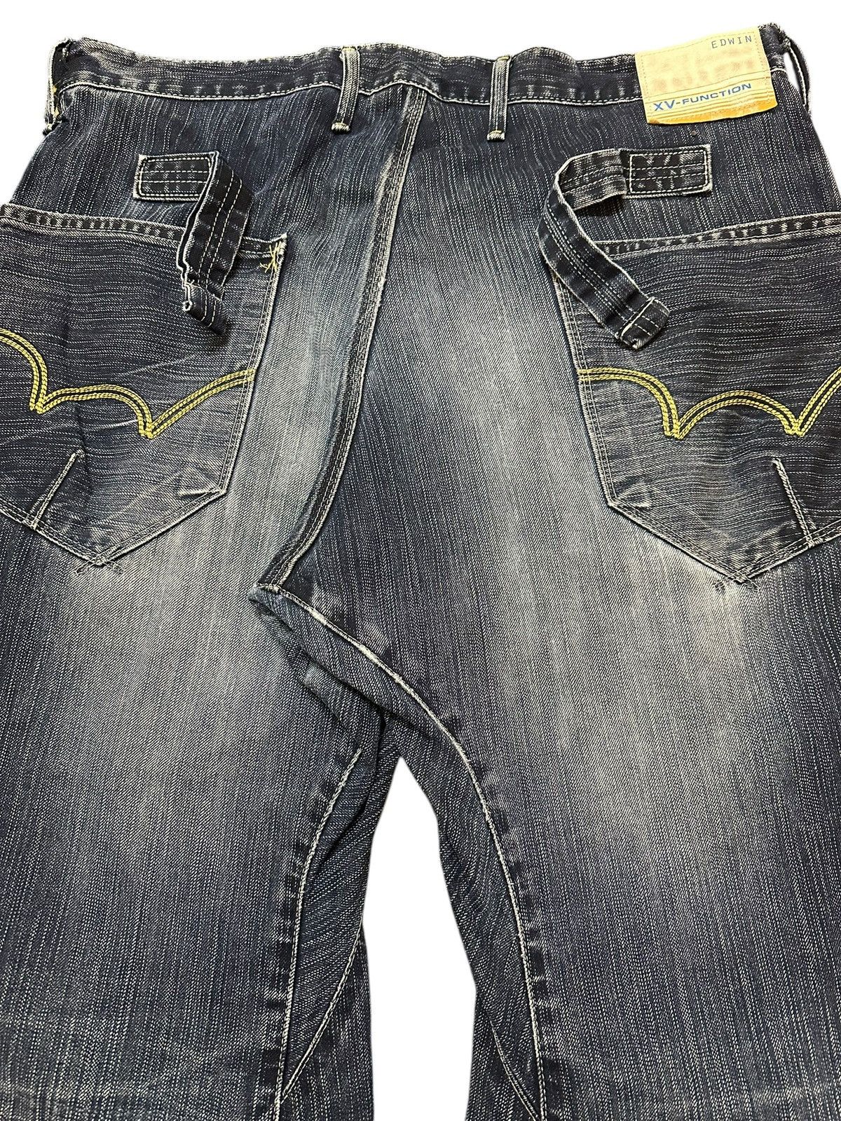 Other Edwin Exclusive Vintage Function Distressed Baggy Jeans Size US 36 / EU 52 - 6 Thumbnail