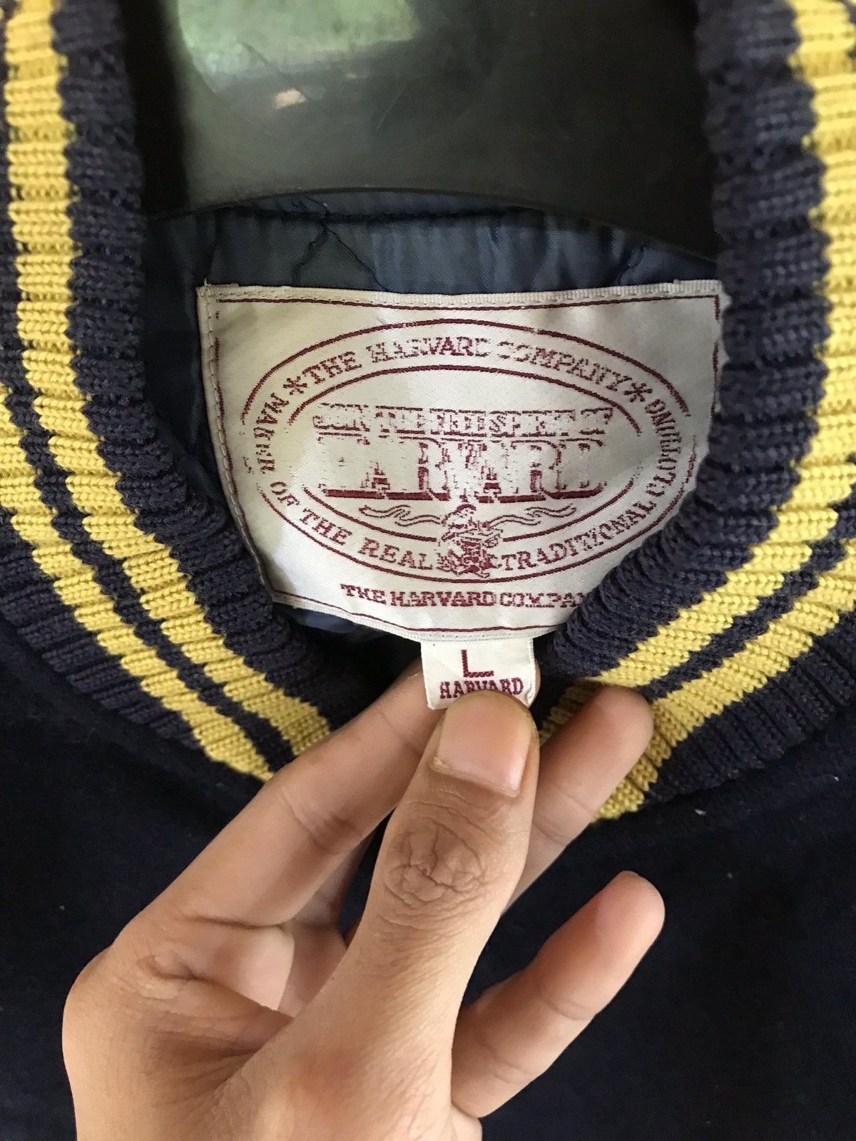 Vintage VINTAGE HARVARD UNIVERSITY VARSITY JACKET Size US L / EU 52-54 / 3 - 5 Thumbnail