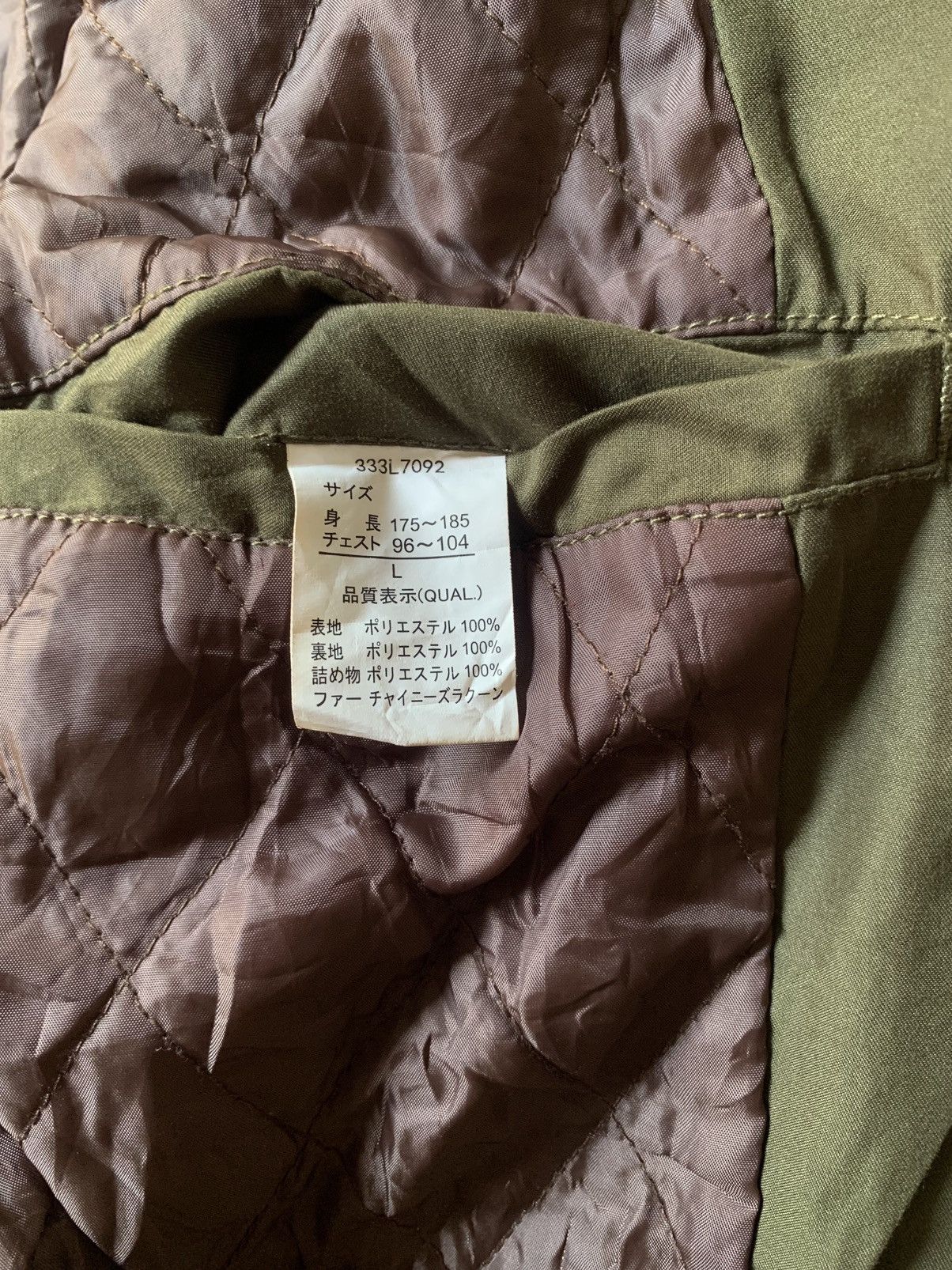 Le Grande Bleu (L.G.B.) Japanese brand beno racoon fur bomber jacket Size US L / EU 52-54 / 3 - 12 Thumbnail